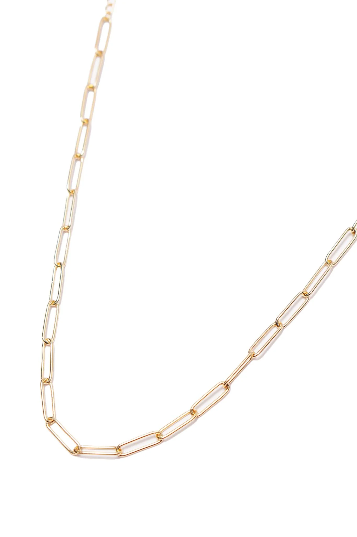 LUCENT LINK GOLD CHAIN NECKLACE - Image 4