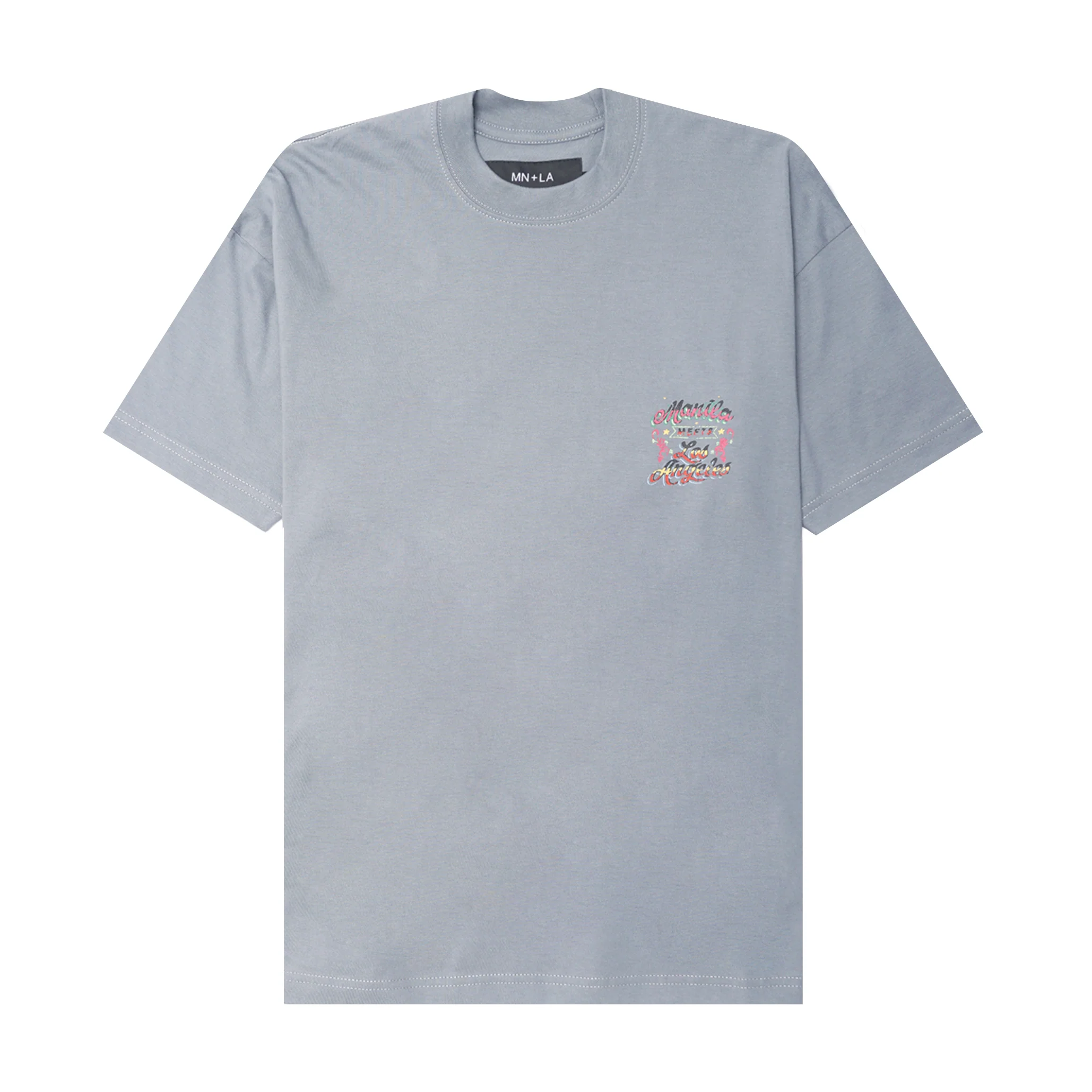 "LUCID DREAMS" TEE IN GLACIER