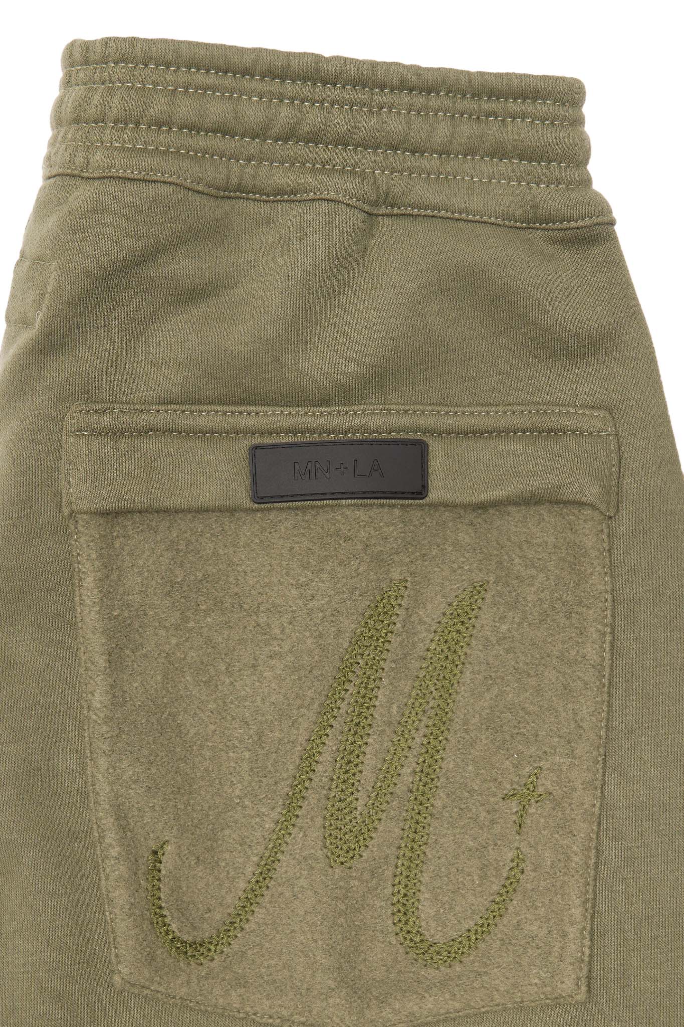 M+ BOOTCUT PANTS IN MOSS GREEN - Image 10