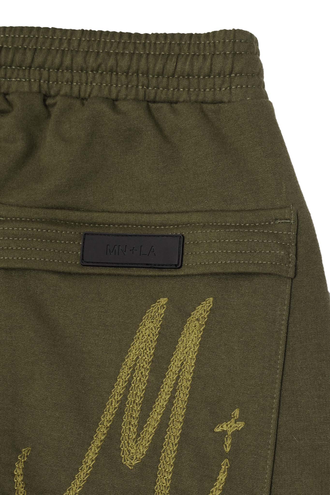 M+ BOOTCUT PANTS IN OLIVE - Image 10
