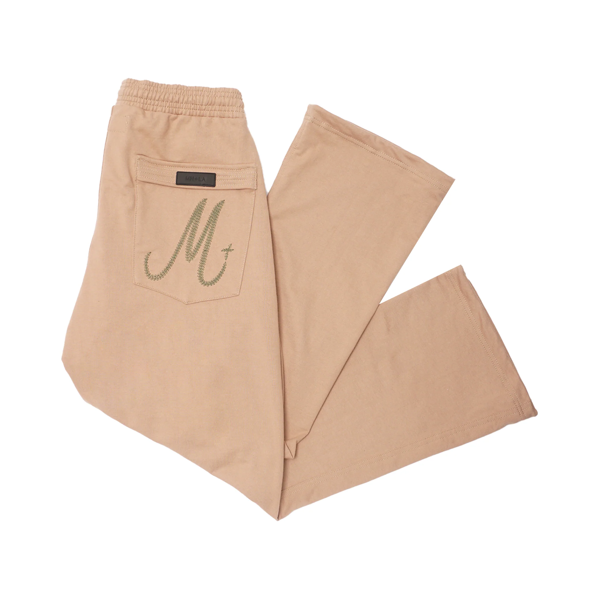 M+ BOOTCUT PANTS IN WHEAT - Image 4