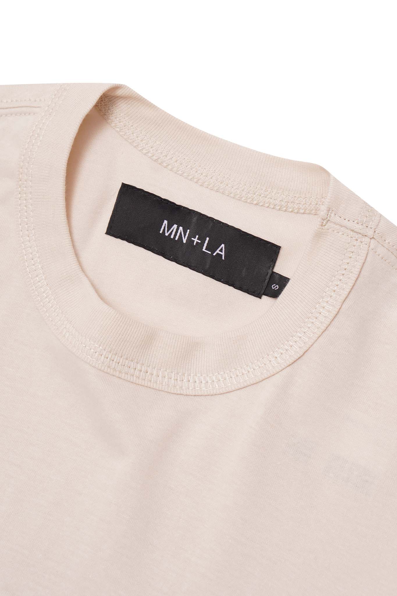M+ CLASSIC POCKET LITE TEE IN OAT - Image 3