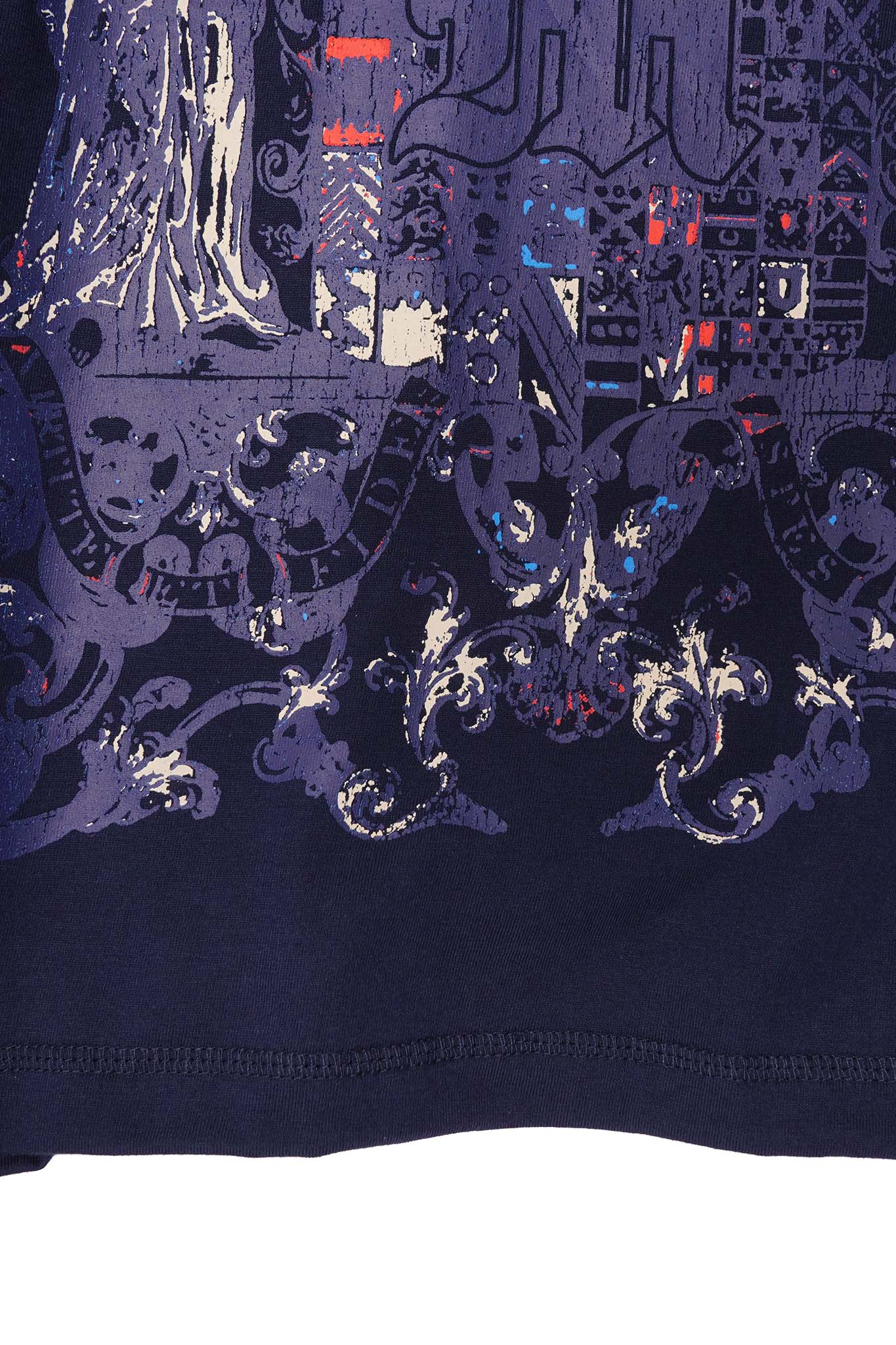 "M"$ DYNASTY" TEE IN NAVY - Image 8