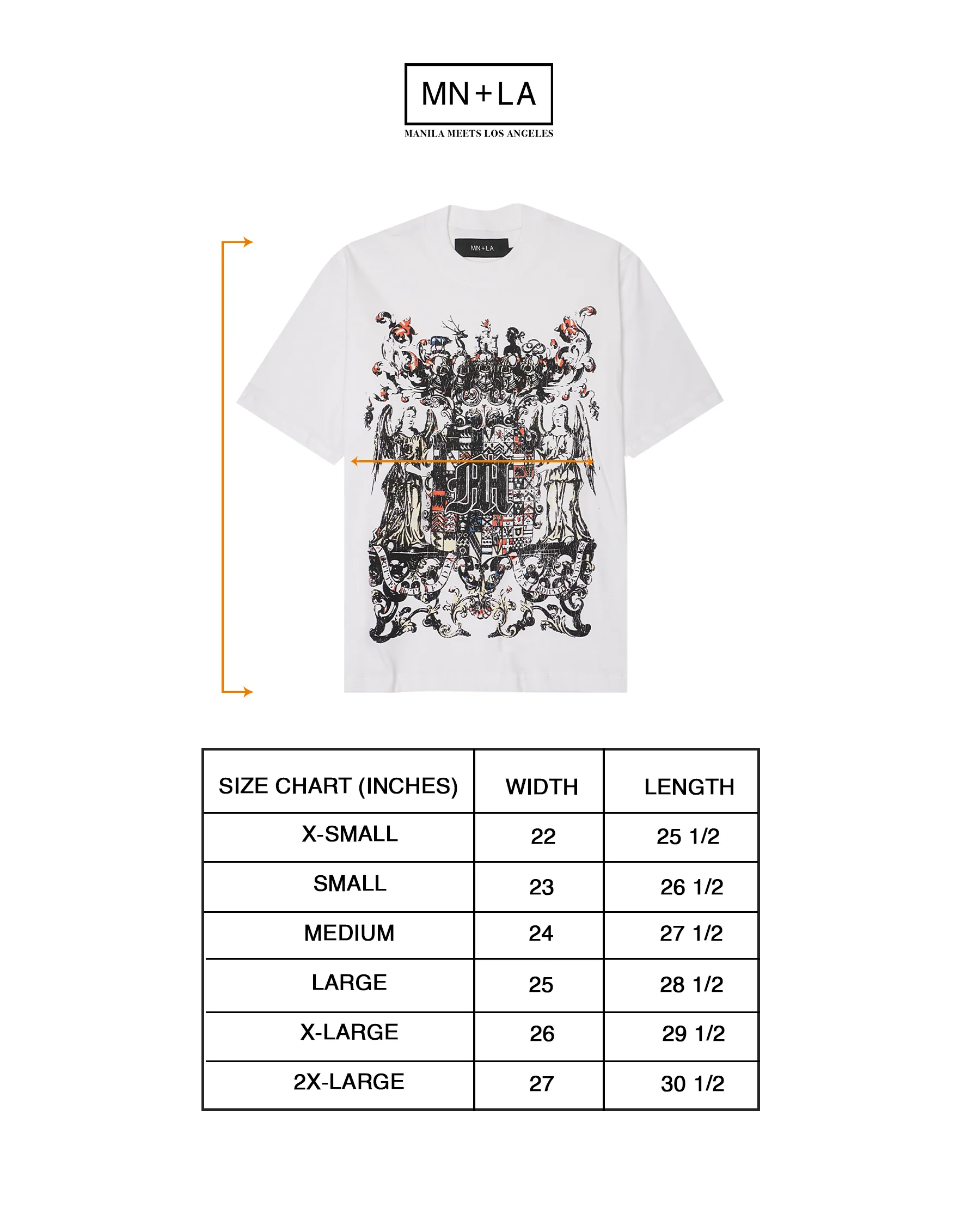 "M"$ DYNASTY" TEE IN WHEAT - Image 4