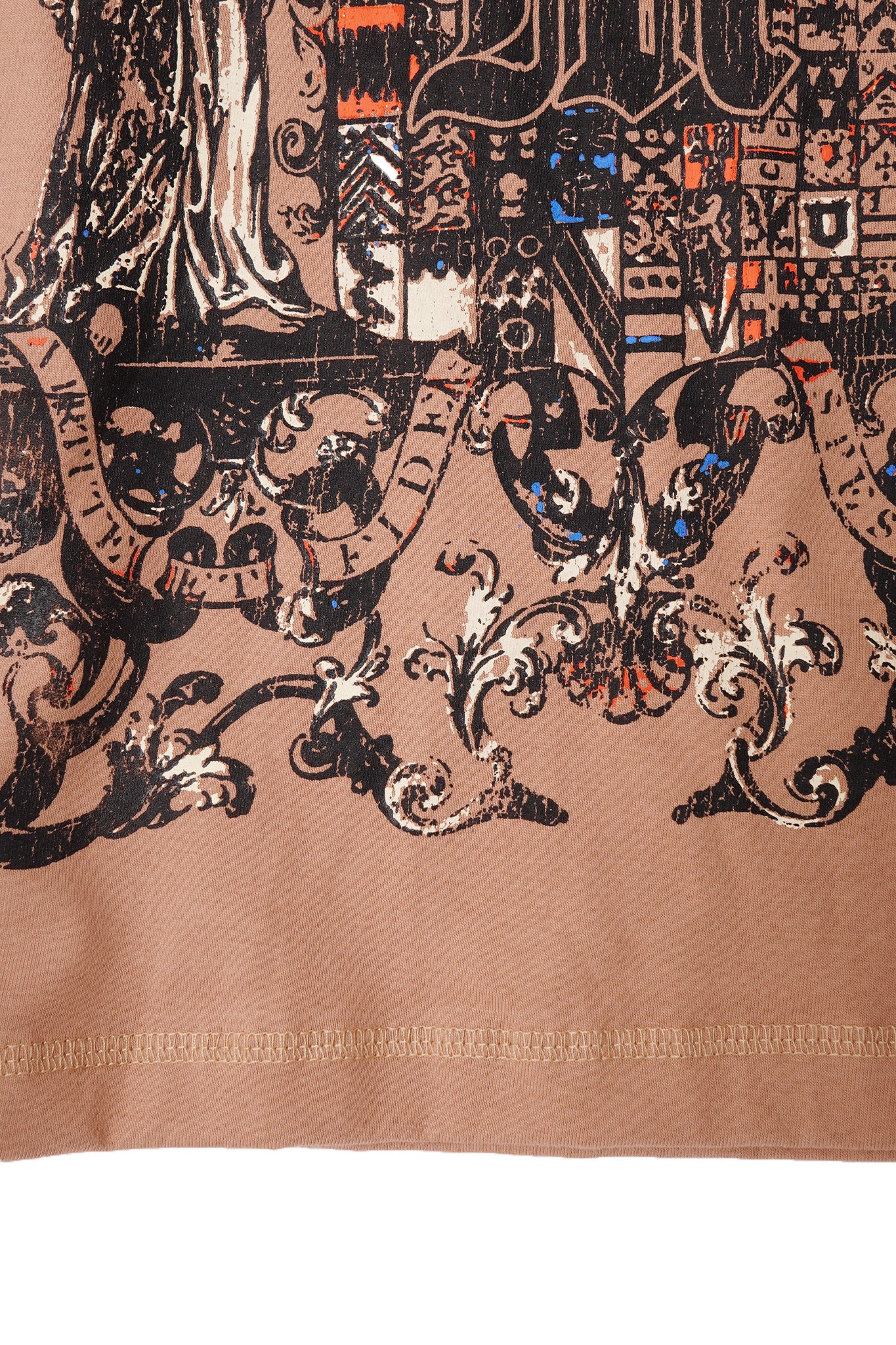 "M"$ DYNASTY" TEE IN WHEAT - Image 7