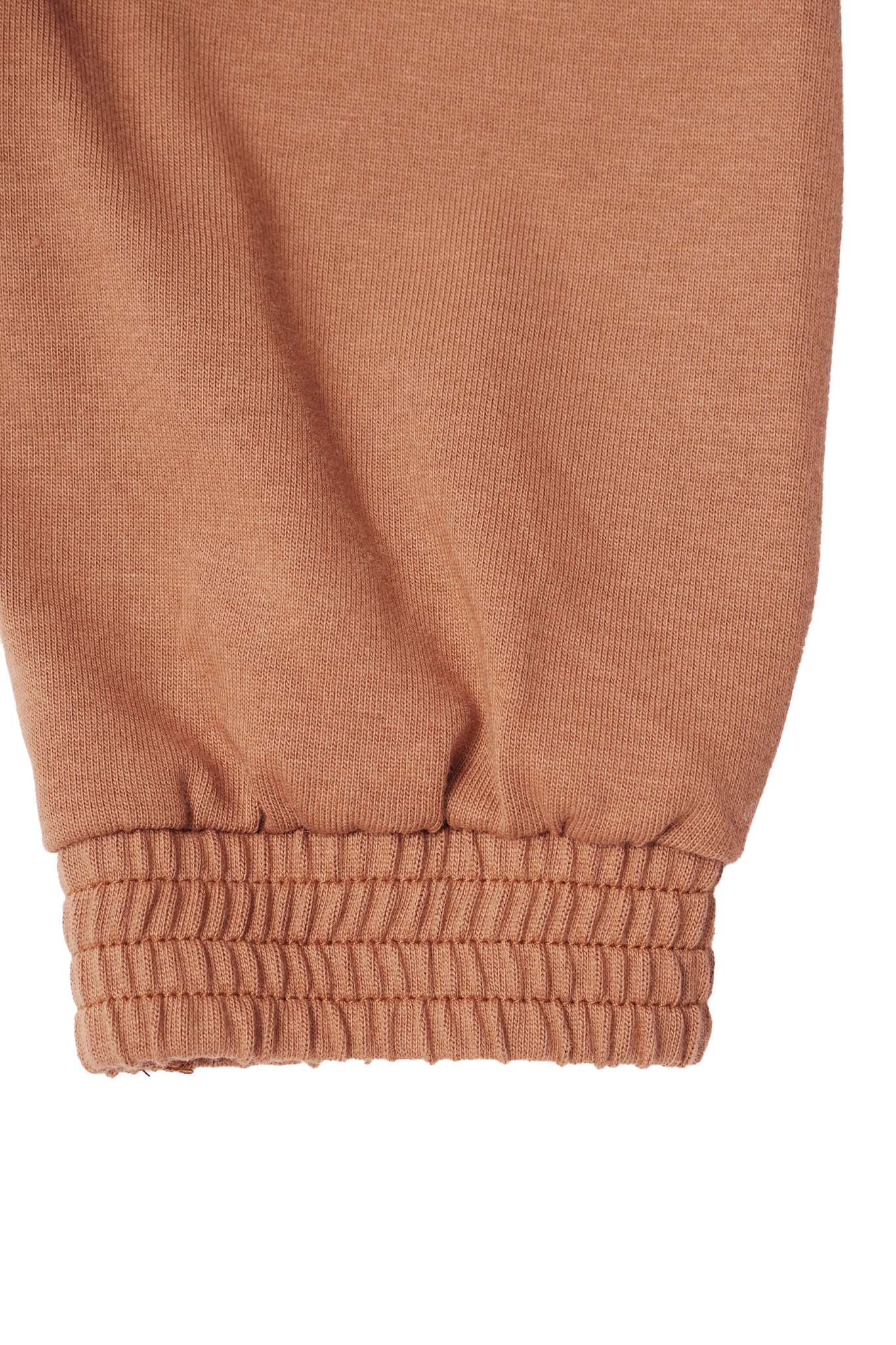 M+ QUARTER ZIP L/S TEE V2 IN APRICOT - Image 9