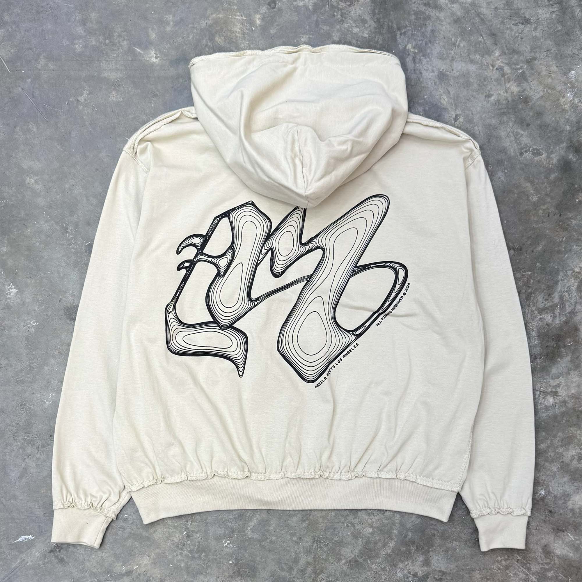M'$ RIFT HOODIE IN OAT - Image 2