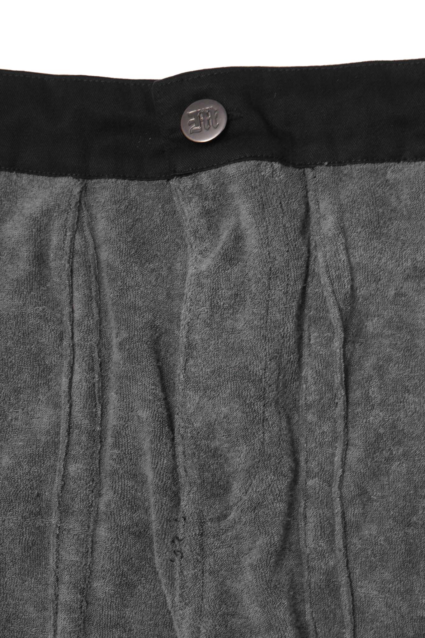 M+ TOWEL BOOTCUT PANTS IN CEMENT - Image 3