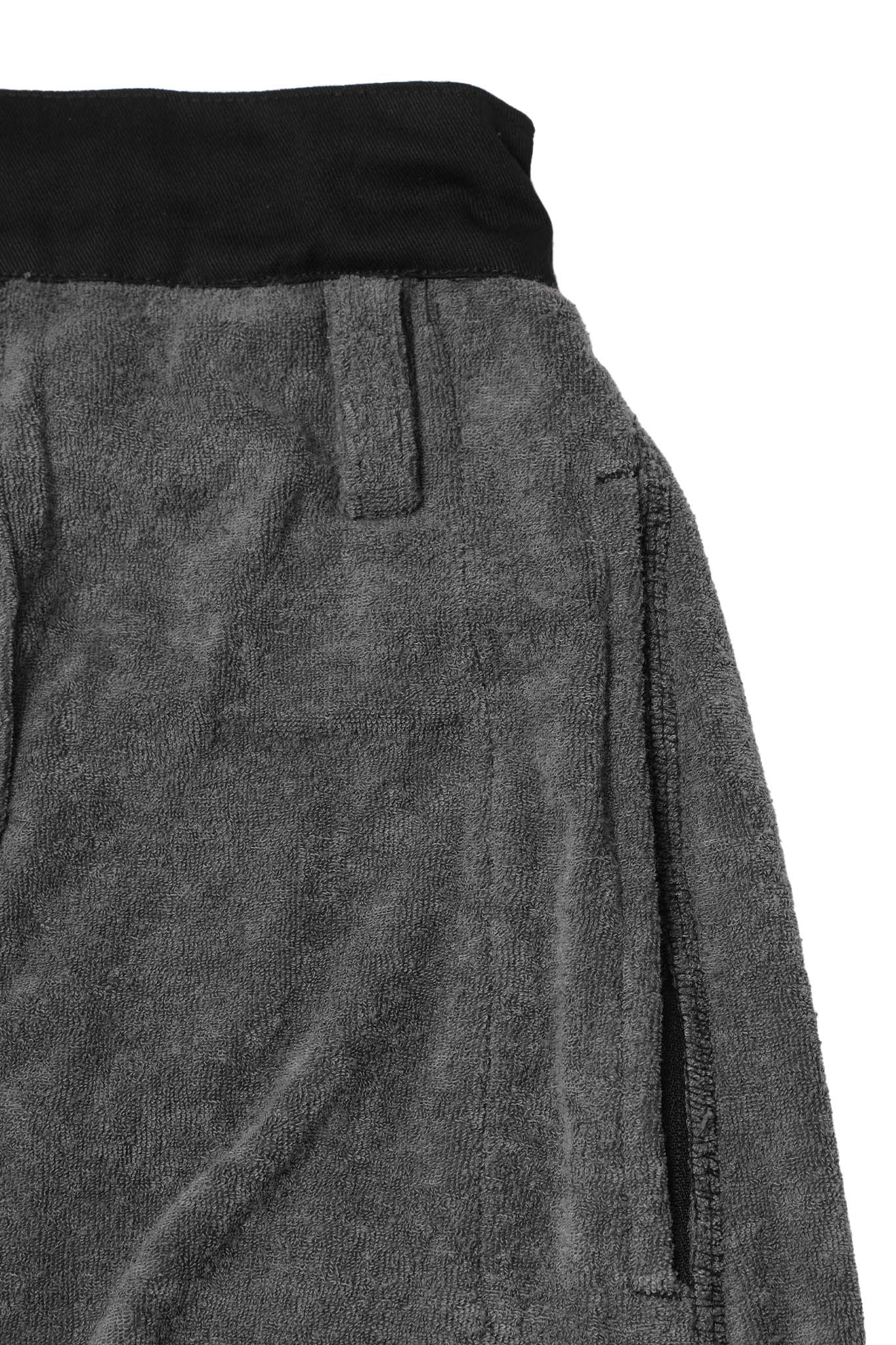M+ TOWEL BOOTCUT PANTS IN CEMENT - Image 5
