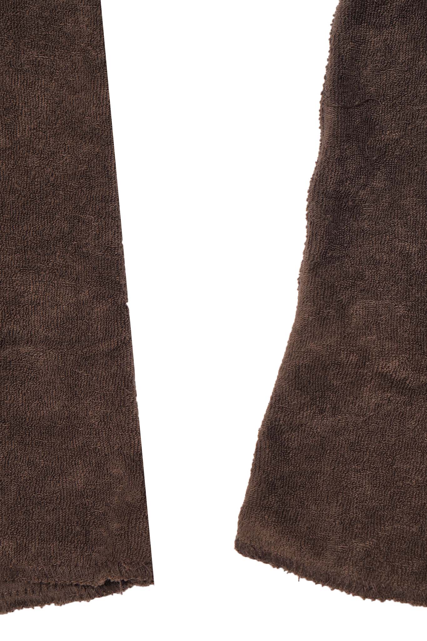 M+ TOWEL BOOTCUT PANTS IN WOOD - Image 12