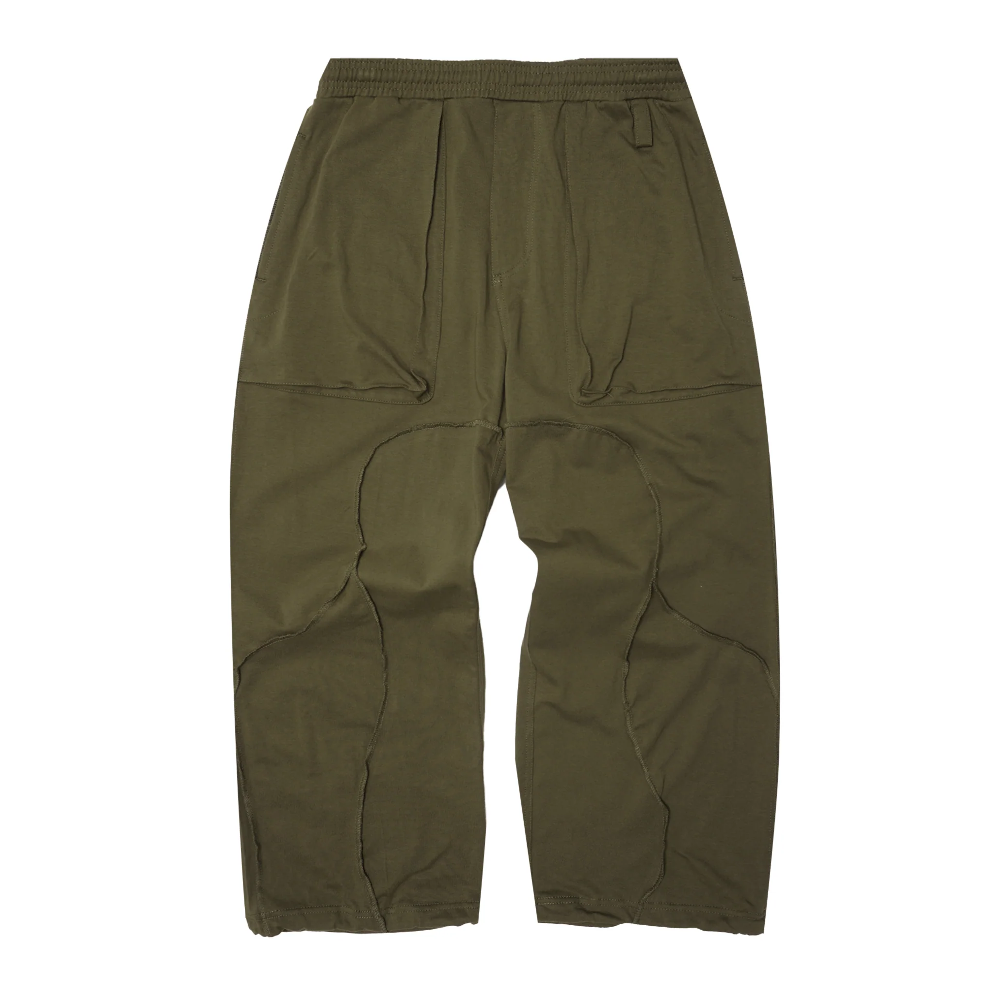 M+ VEINS PANTS IN OLIVE - Image 3