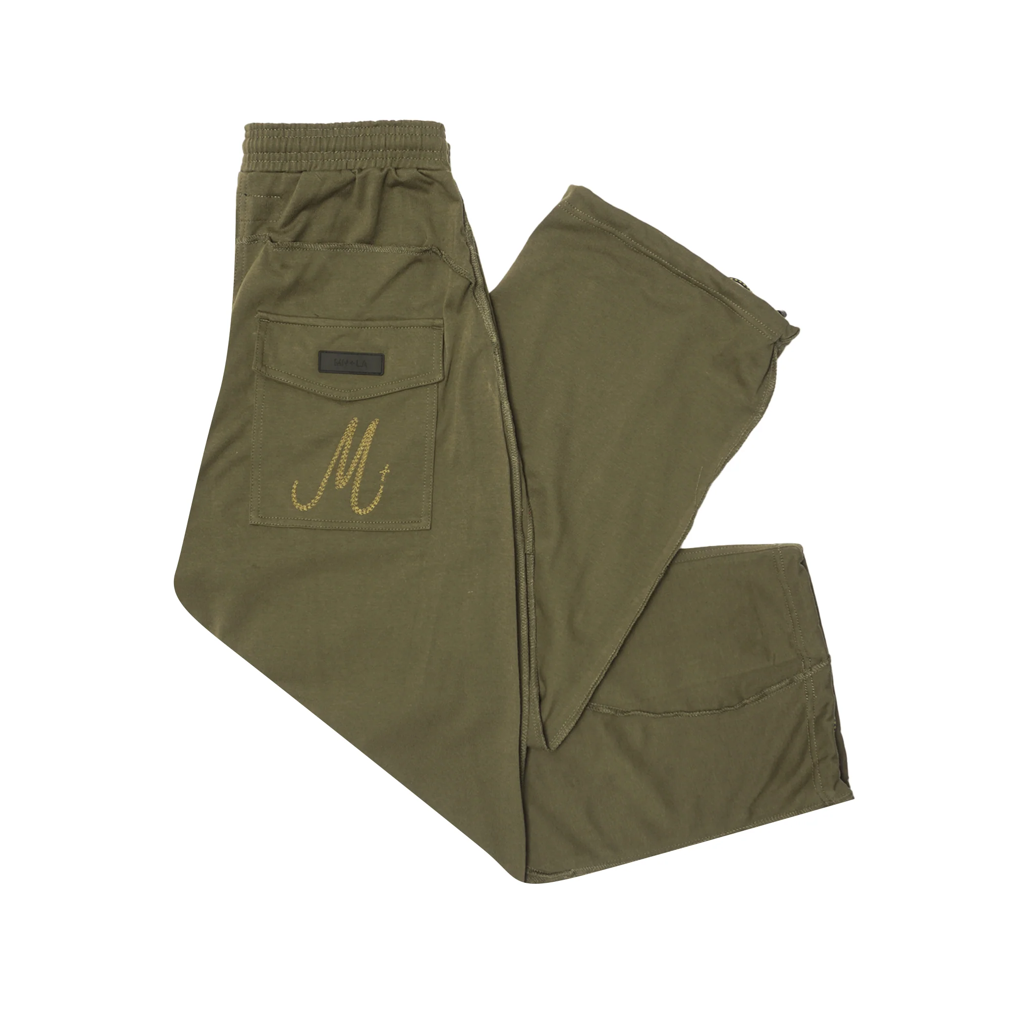 M+ VEINS PANTS IN OLIVE - Image 5