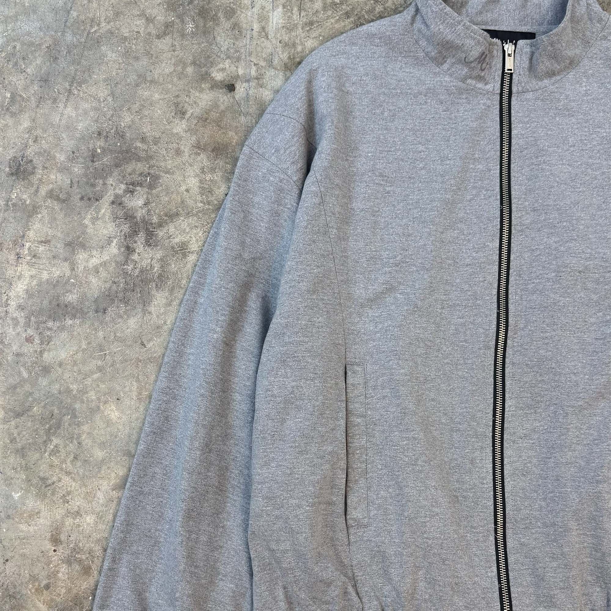 M+ "WAGWAN" JACKET IN HEATHER GREY - Image 3