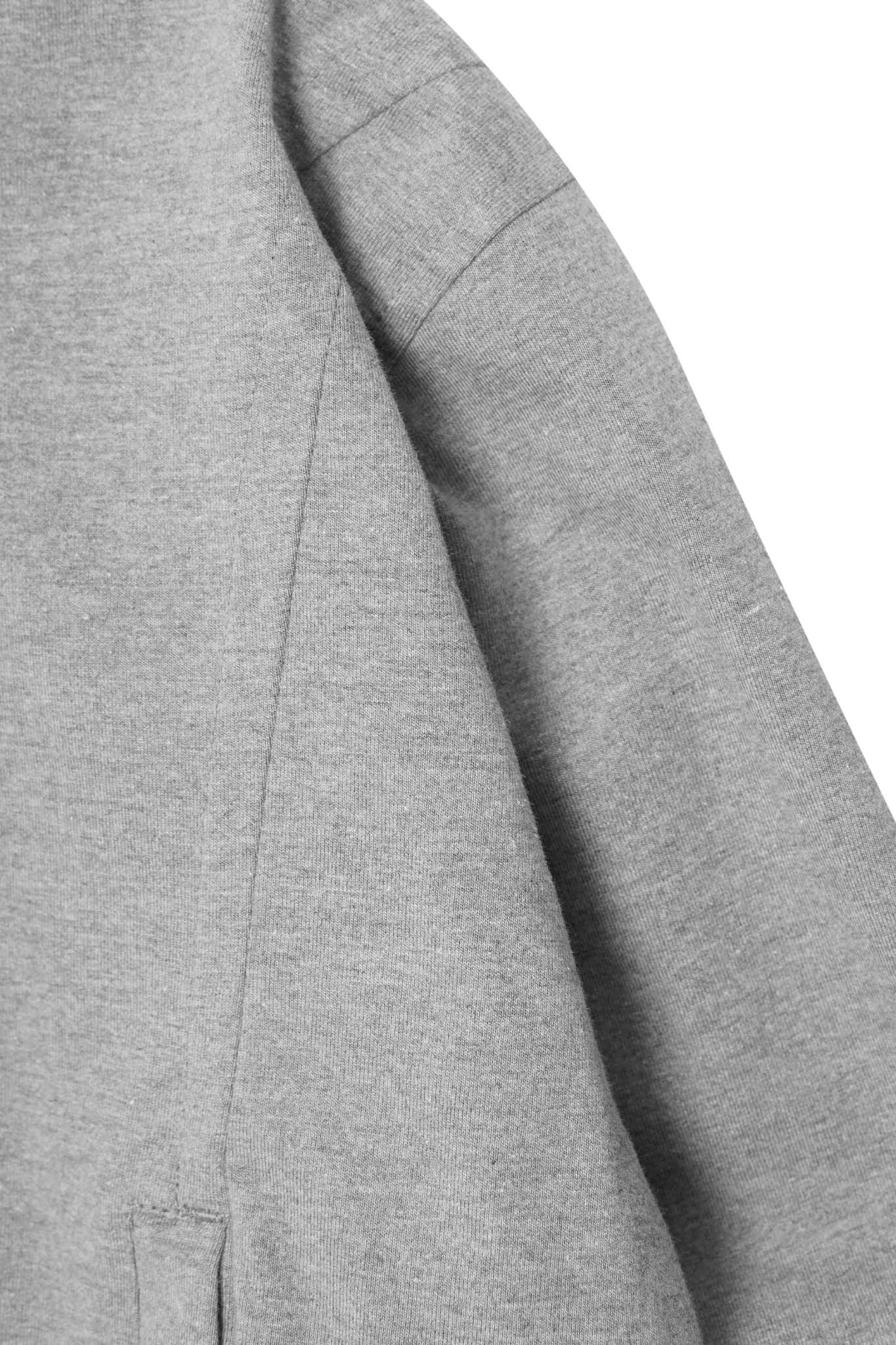 M+ "WAGWAN" JACKET IN HEATHER GREY - Image 10