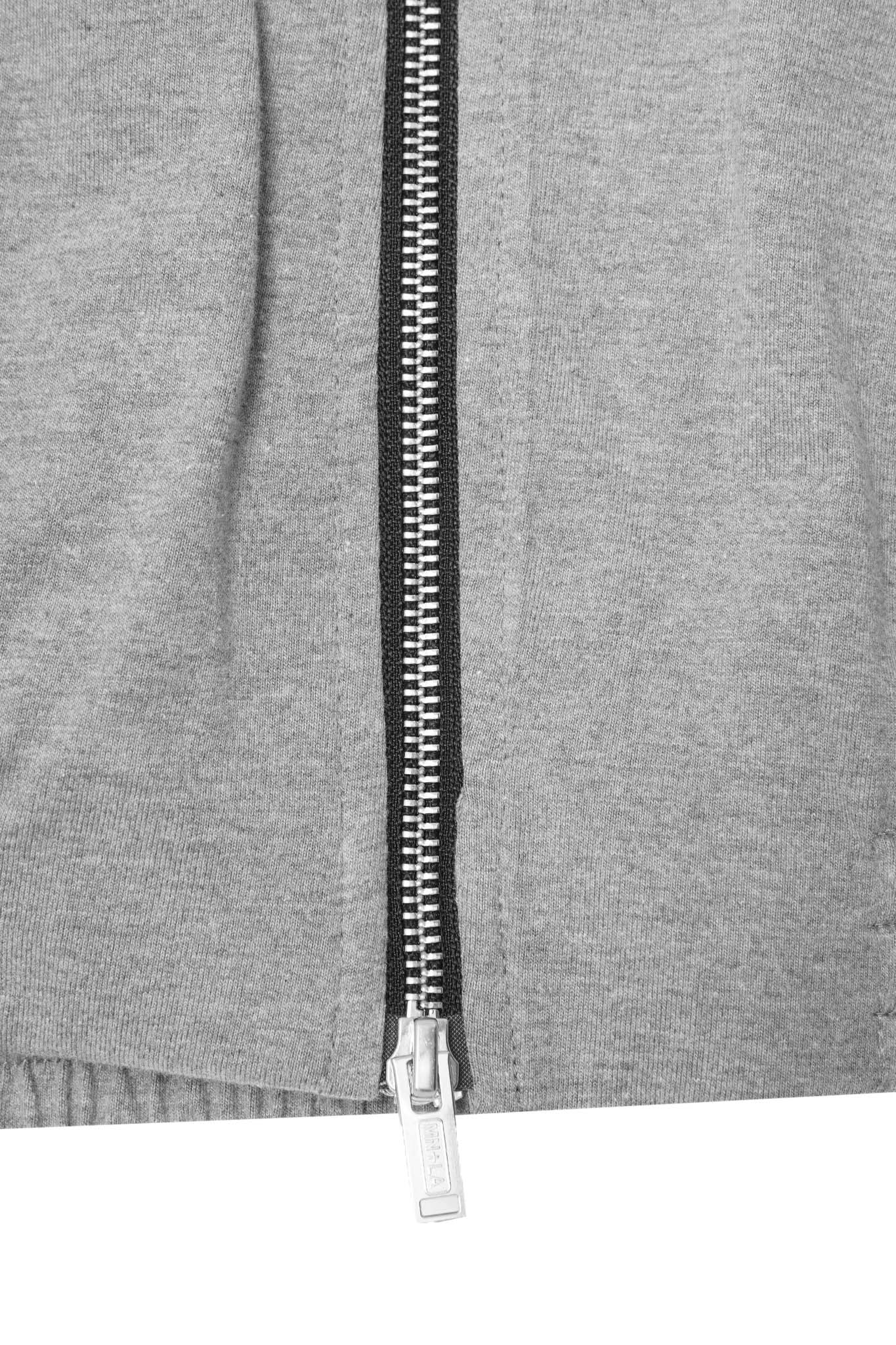 M+ "WAGWAN" JACKET IN HEATHER GREY - Image 13