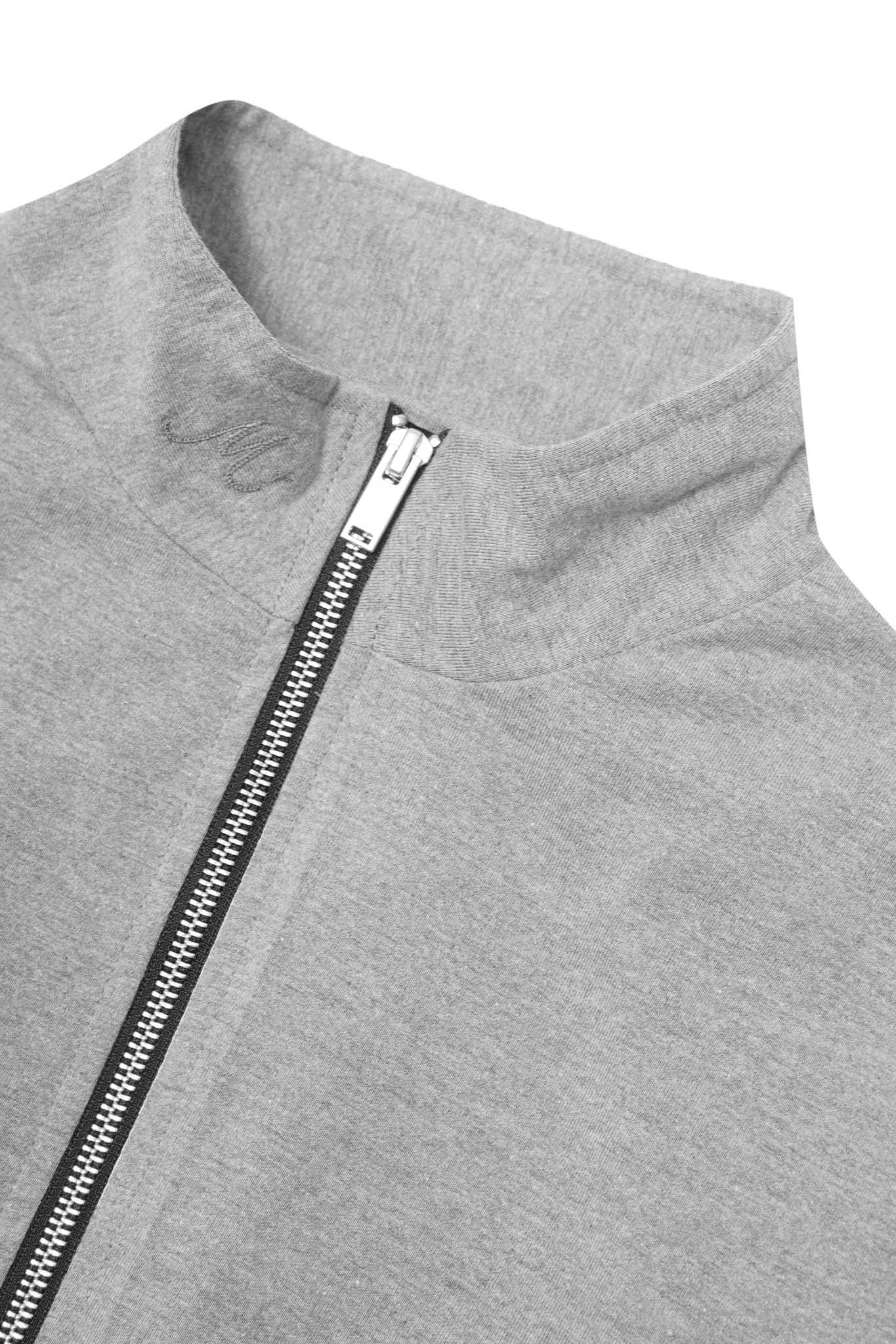 M+ "WAGWAN" JACKET IN HEATHER GREY - Image 5