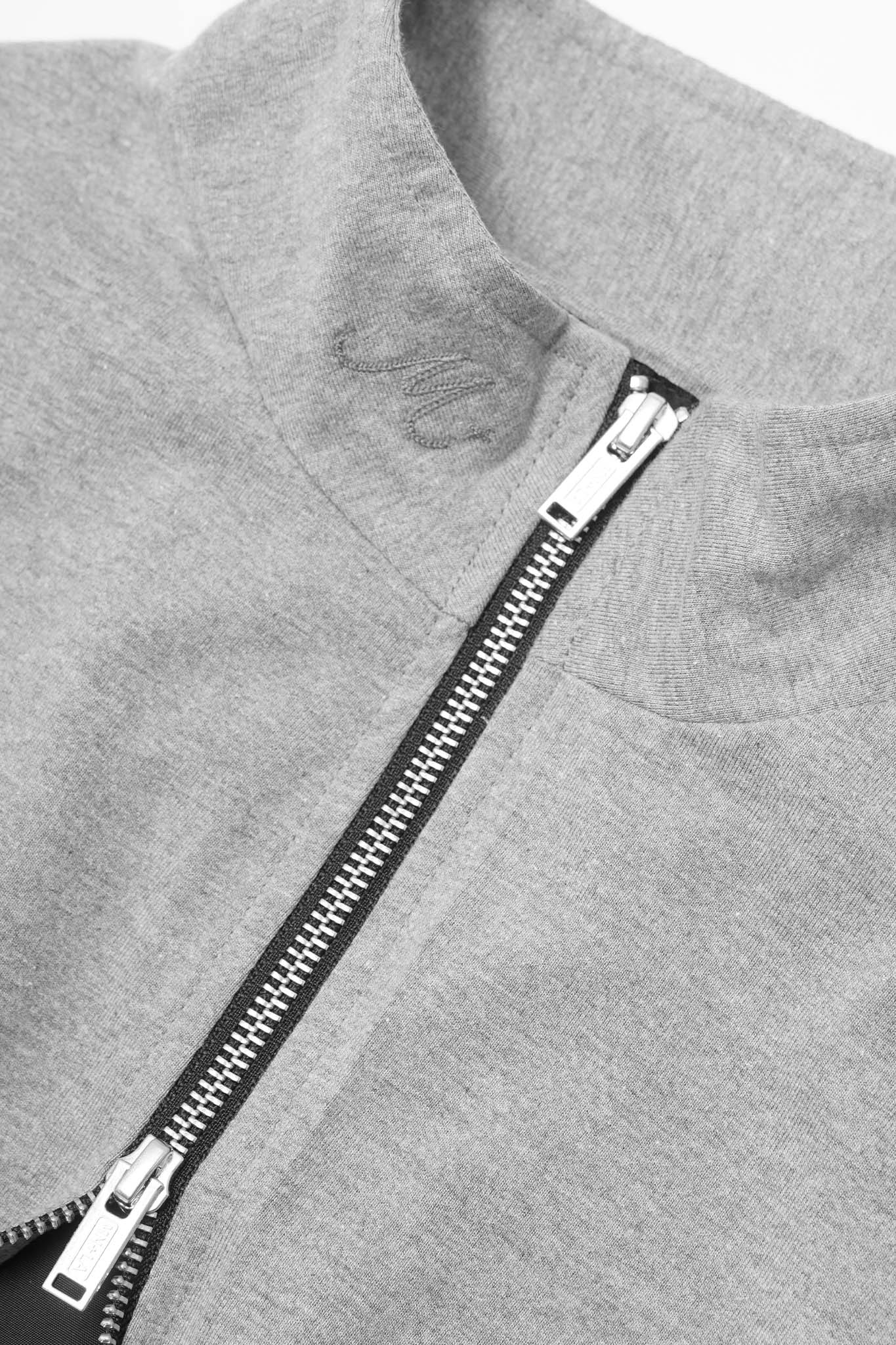 M+ "WAGWAN" JACKET IN HEATHER GREY - Image 7