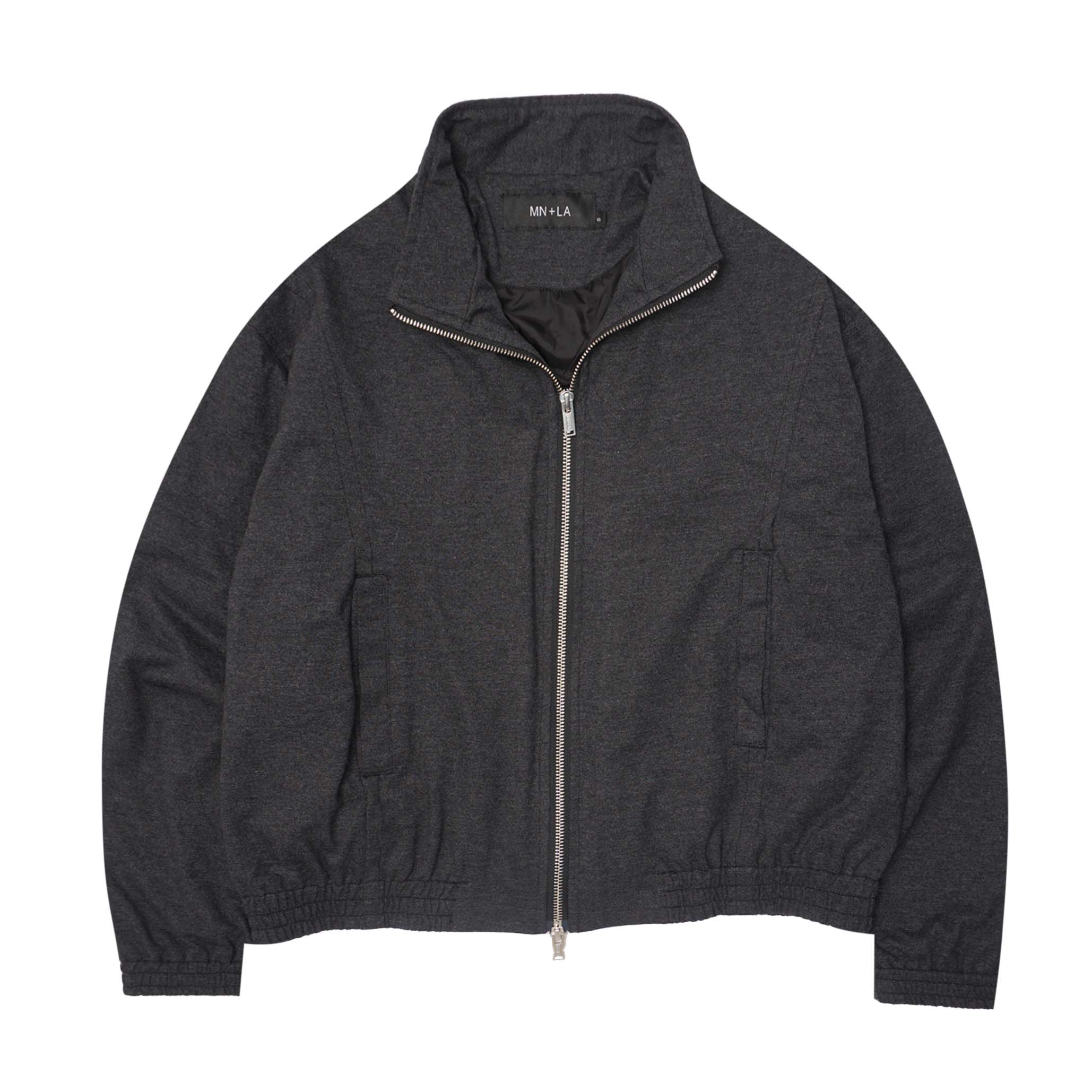 M+ "WAGWAN" JACKET IN MIDNIGHT HEATHER - Image 3