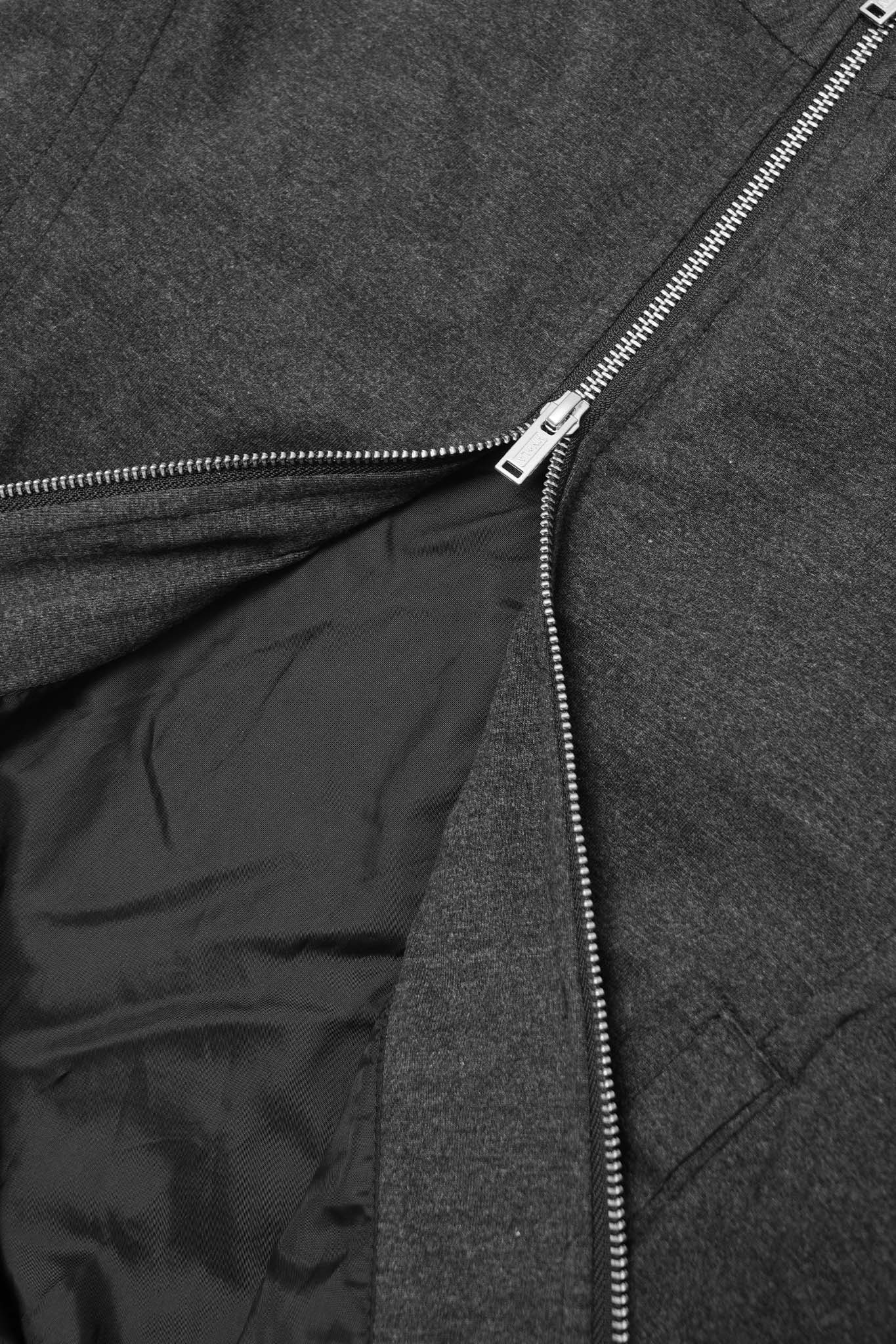 M+ "WAGWAN" JACKET IN MIDNIGHT HEATHER - Image 9