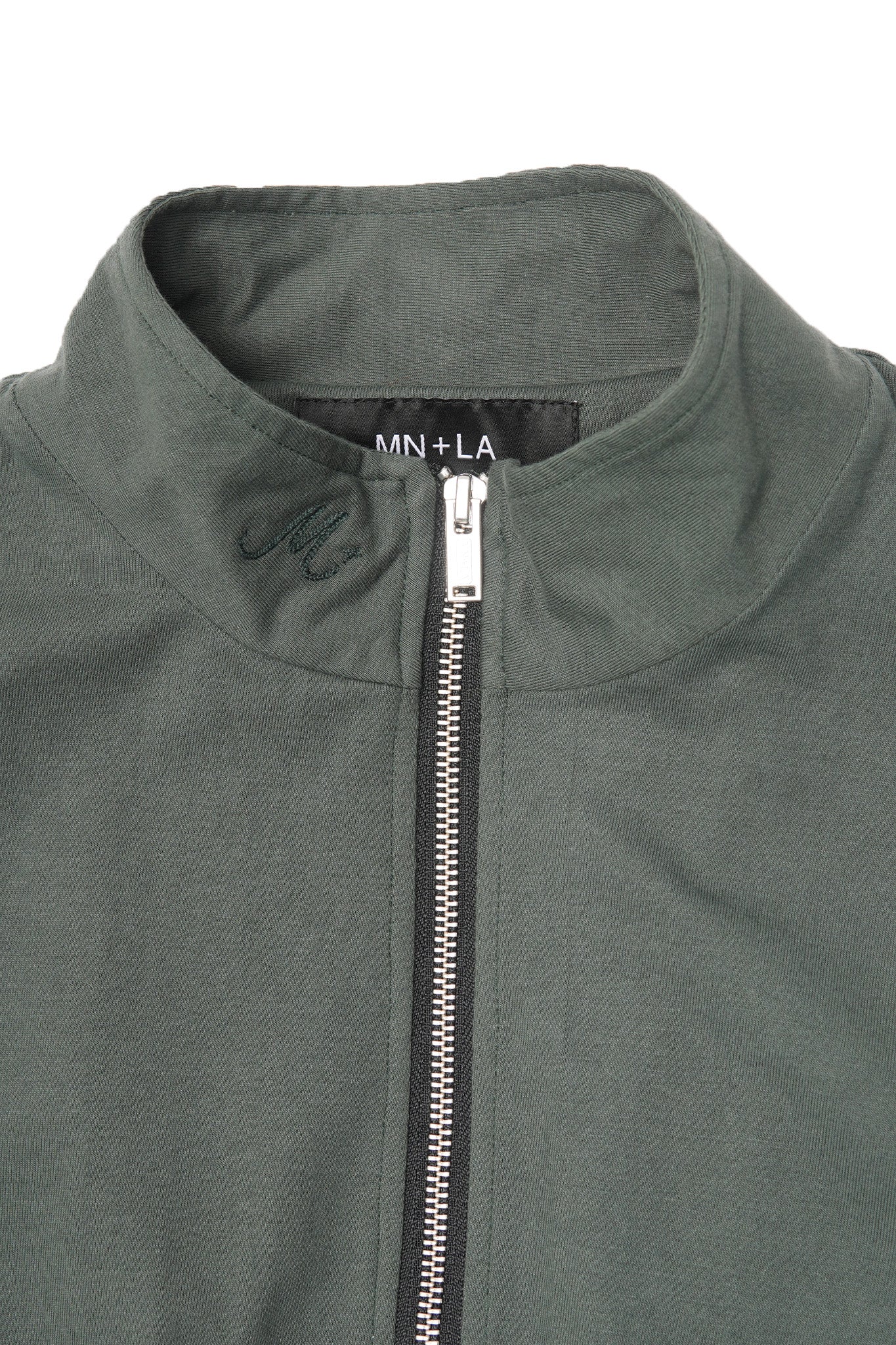 M+ "WAGWAN" JACKET IN MOSS - Image 5