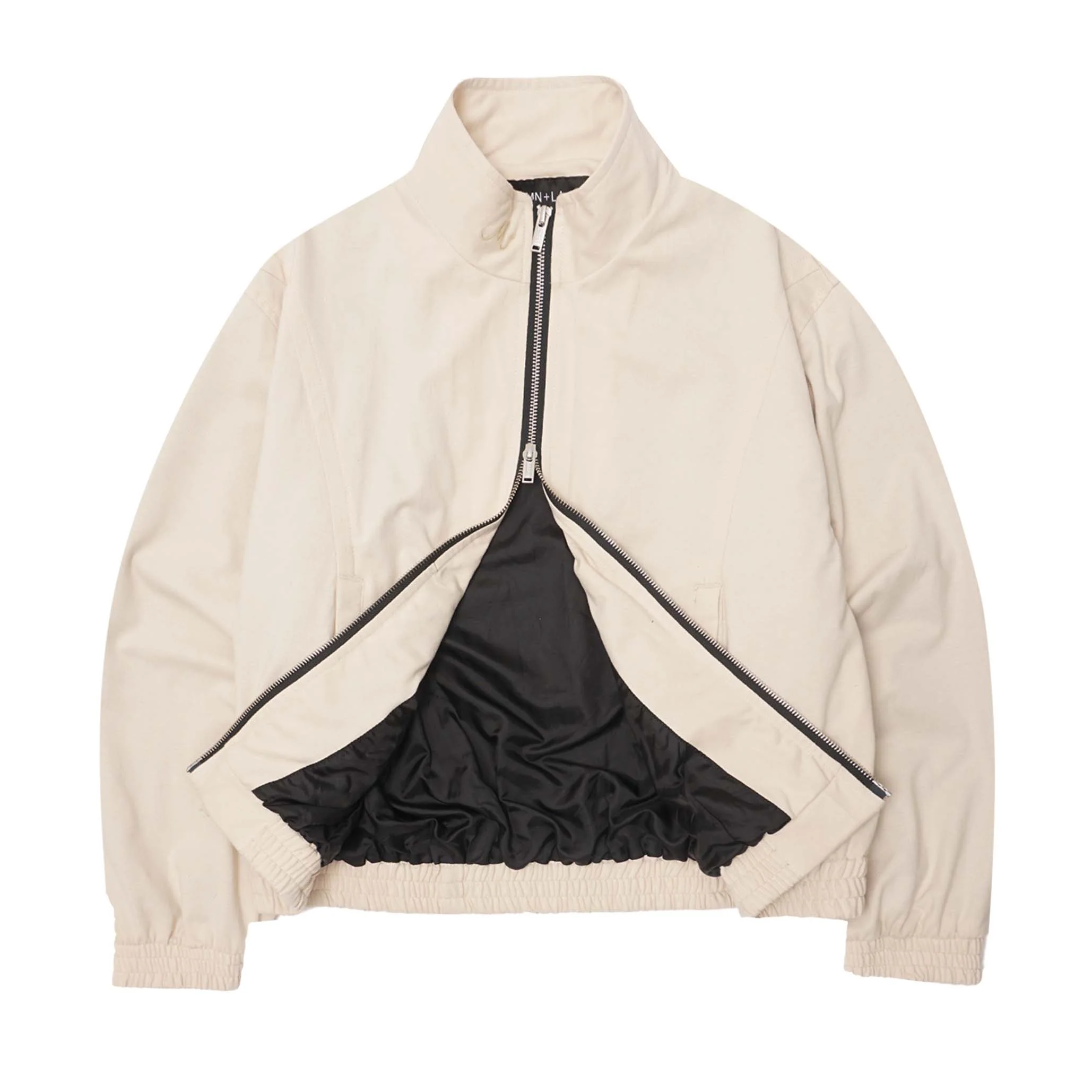 M+ "WAGWAN" JACKET IN BONE - Image 3