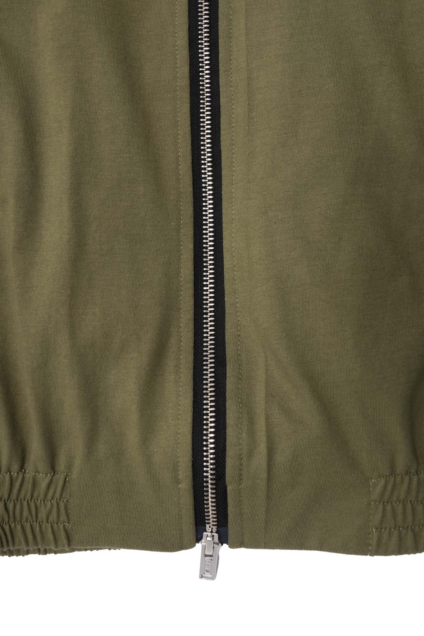M+ "WAGWAN" JACKET IN OLIVE - Image 11