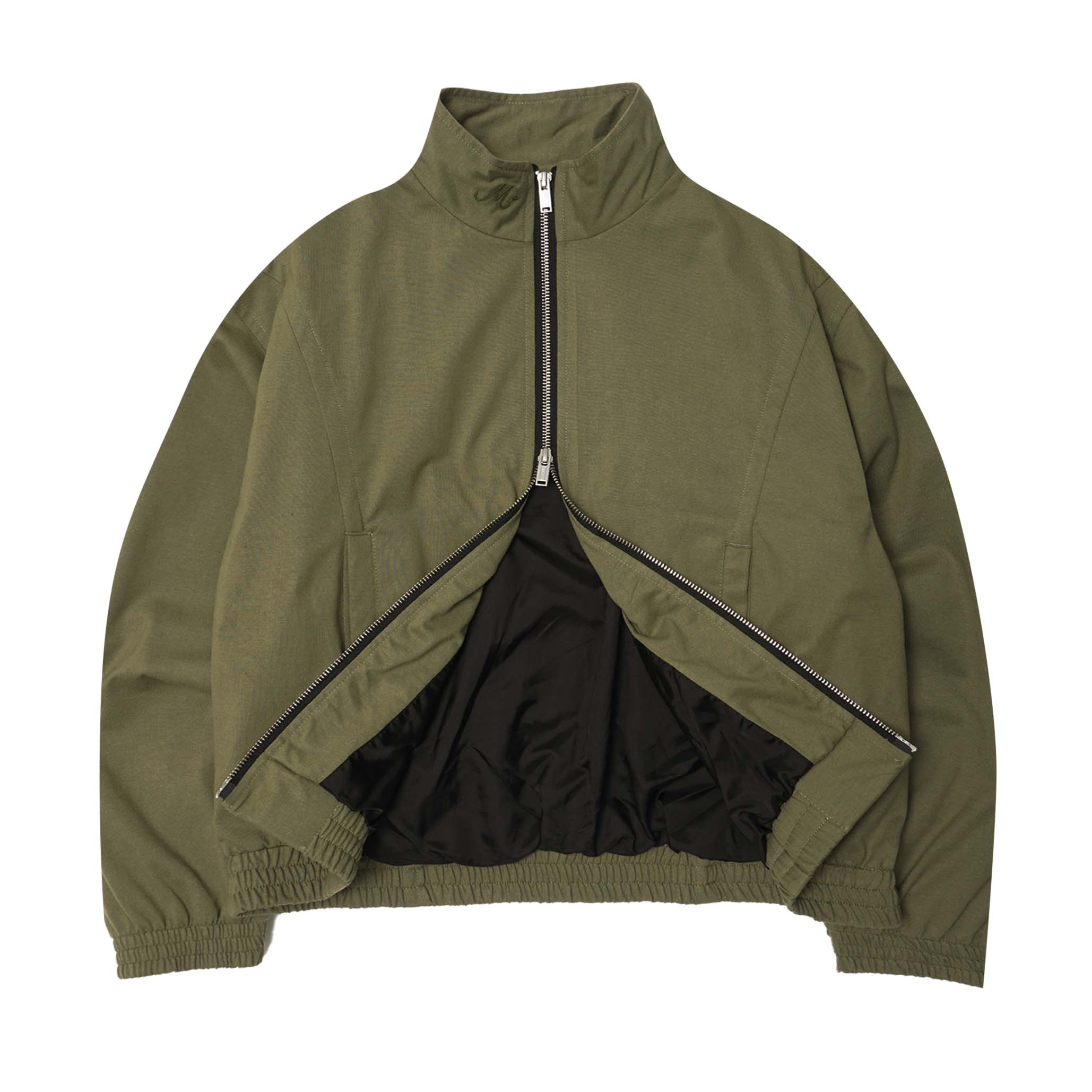 M+ "WAGWAN" JACKET IN OLIVE - Image 3
