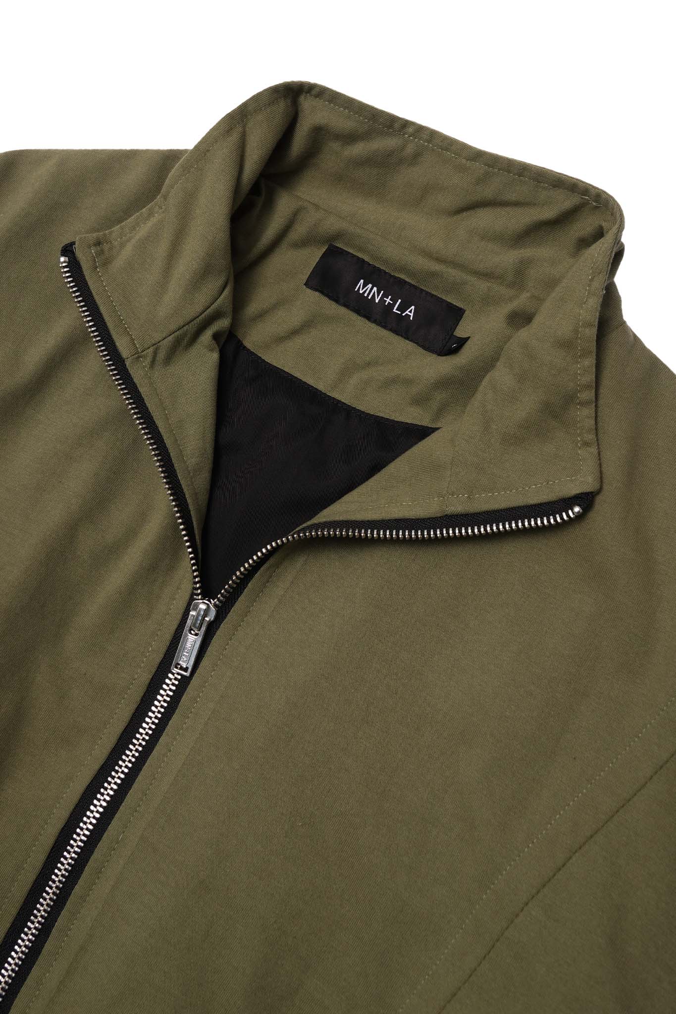 M+ "WAGWAN" JACKET IN OLIVE - Image 7