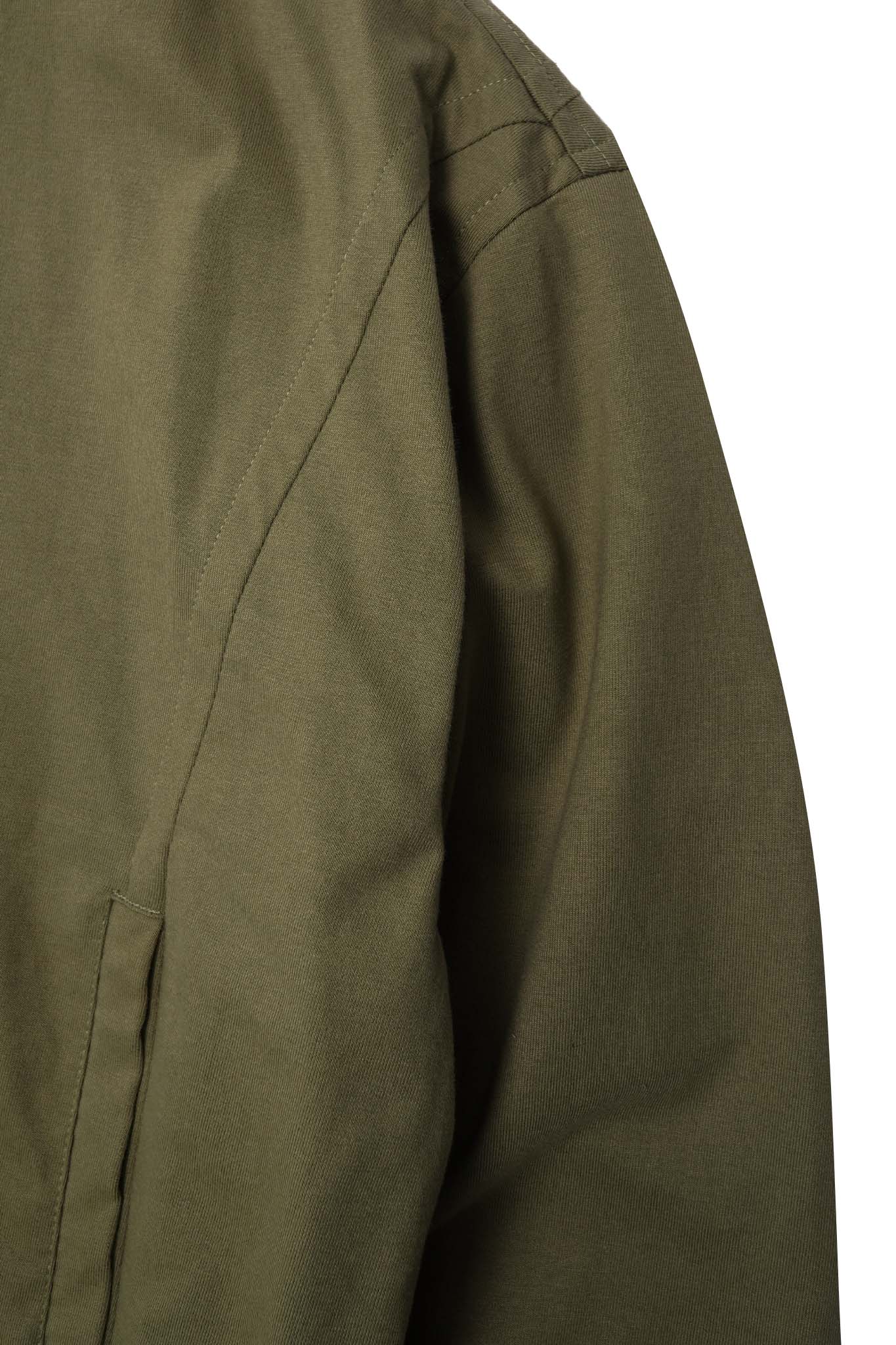 M+ "WAGWAN" JACKET IN OLIVE - Image 8