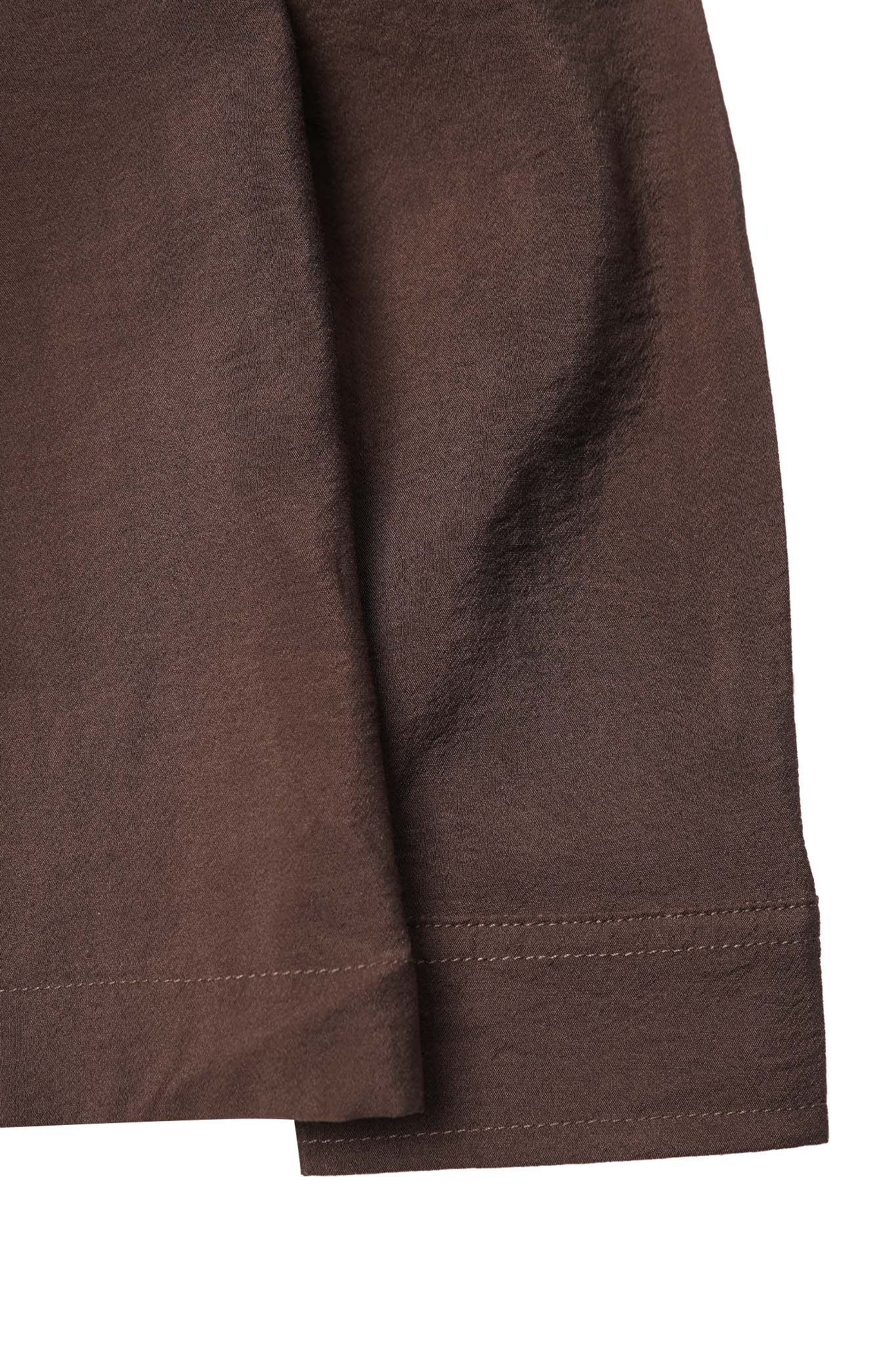 MANDARIN L/S SHIRT IN WOOD - Image 7