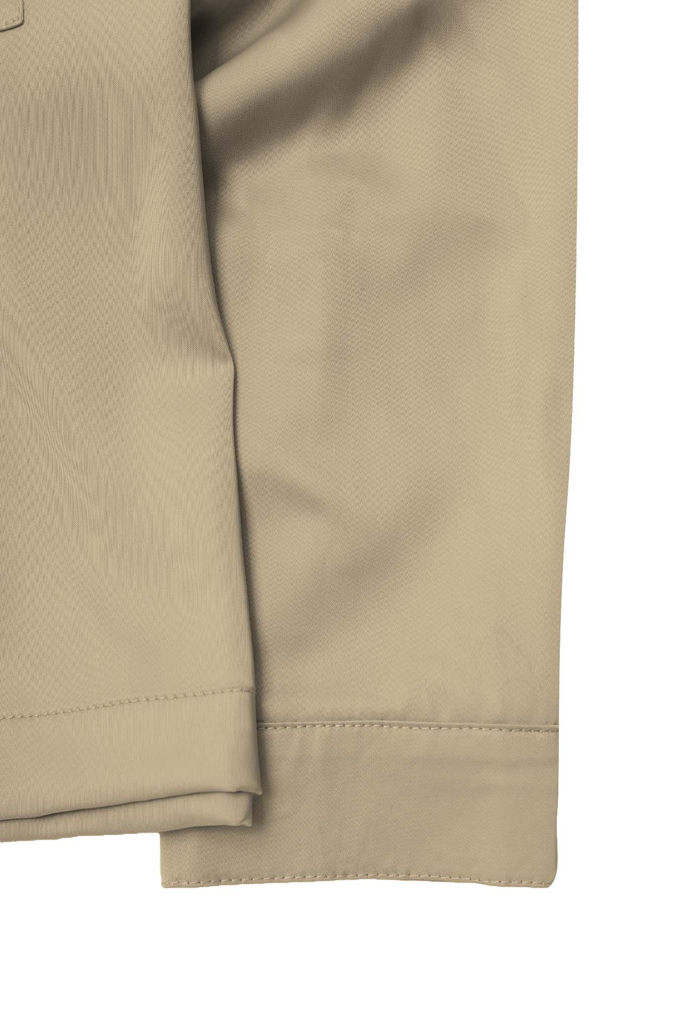 MANDARIN QUARTER L/S SHIRT IN SIENNA - Image 6