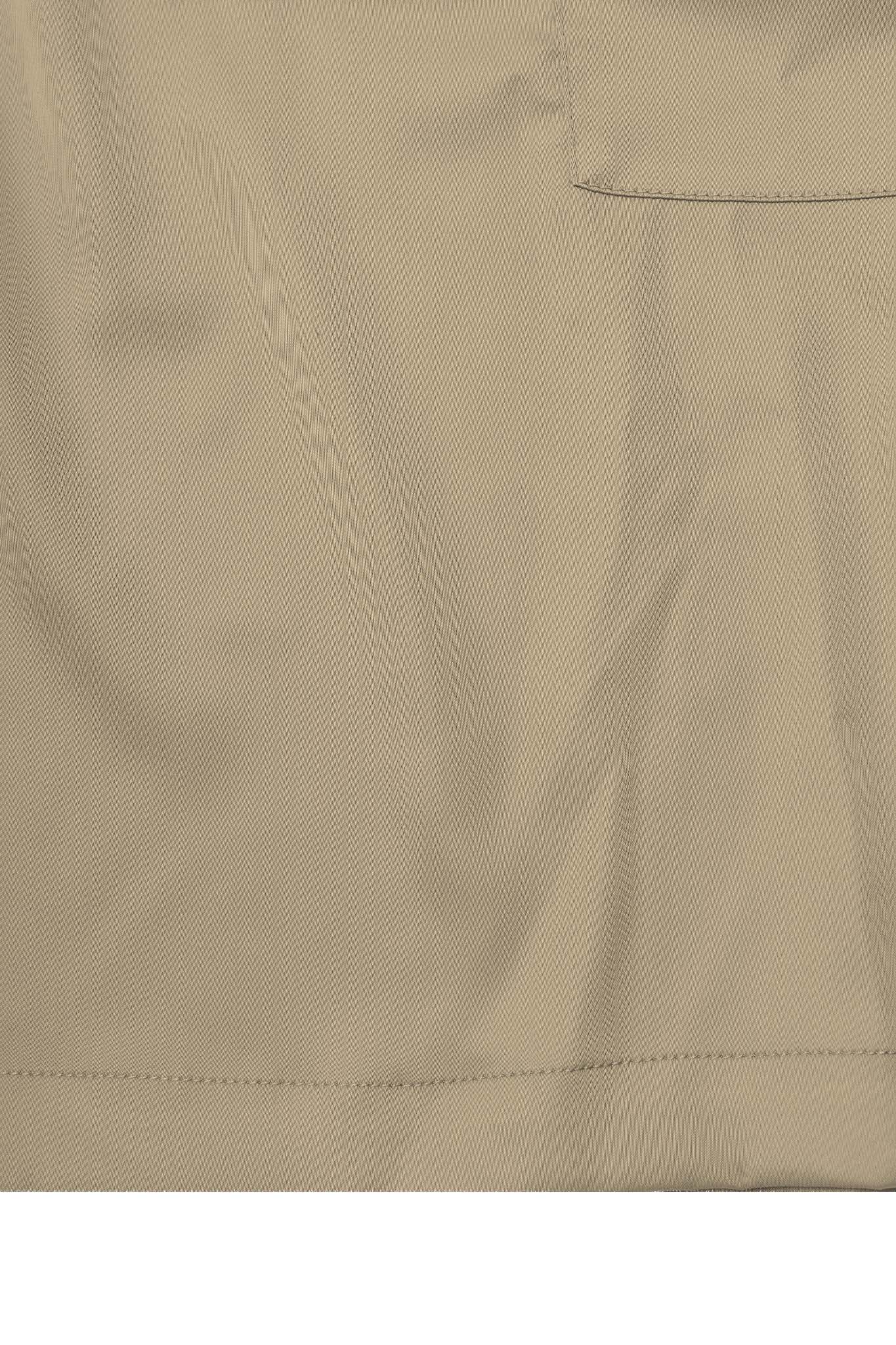 MANDARIN QUARTER L/S SHIRT IN SIENNA - Image 8
