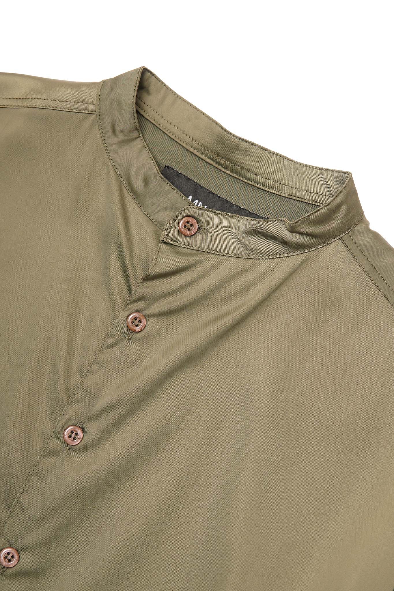 MANDARIN S/S SHIRT IN CELADON - Image 3
