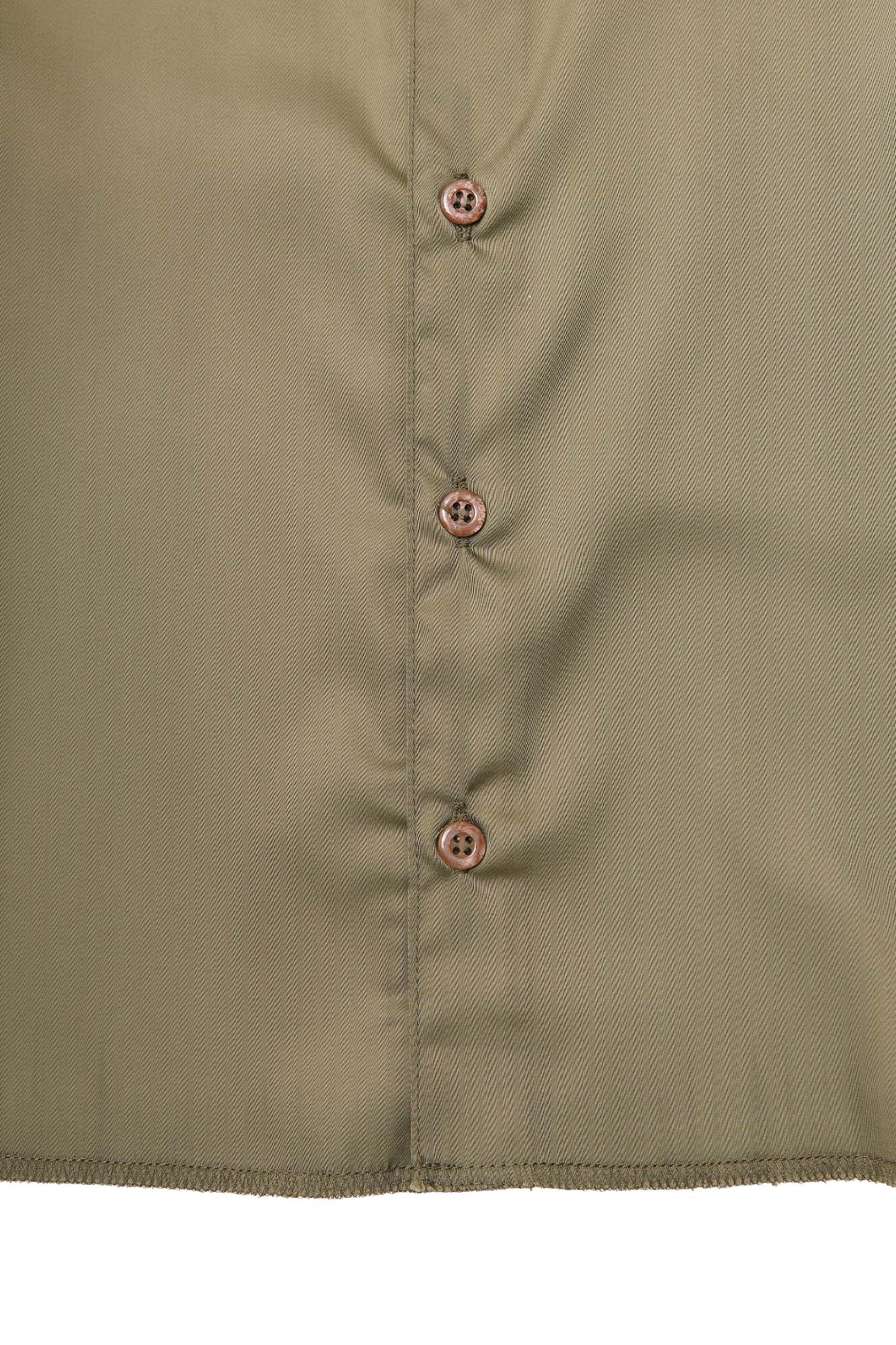 MANDARIN S/S SHIRT IN CELADON - Image 6