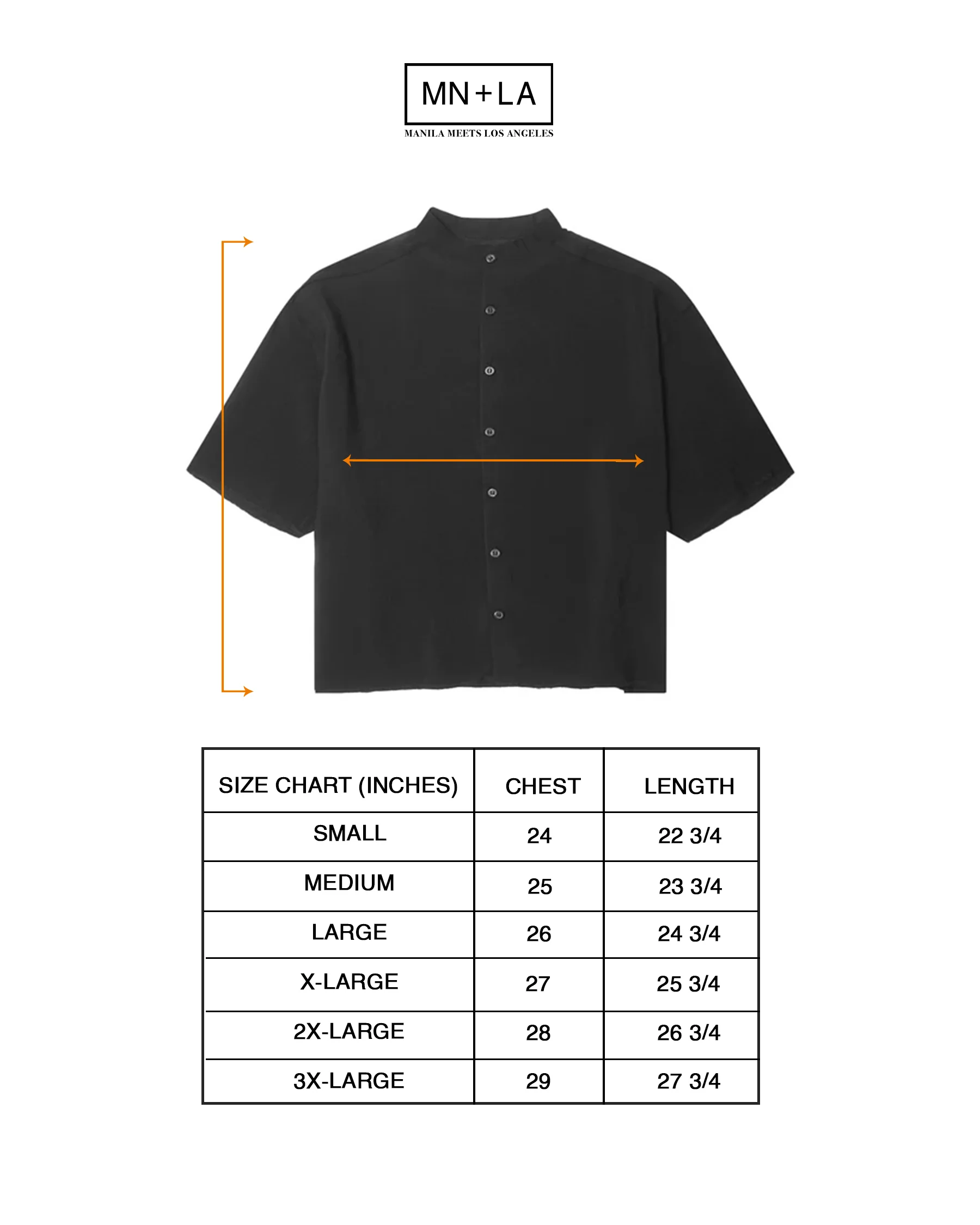 MANDARIN S/S SHIRT IN NOIR - Image 4