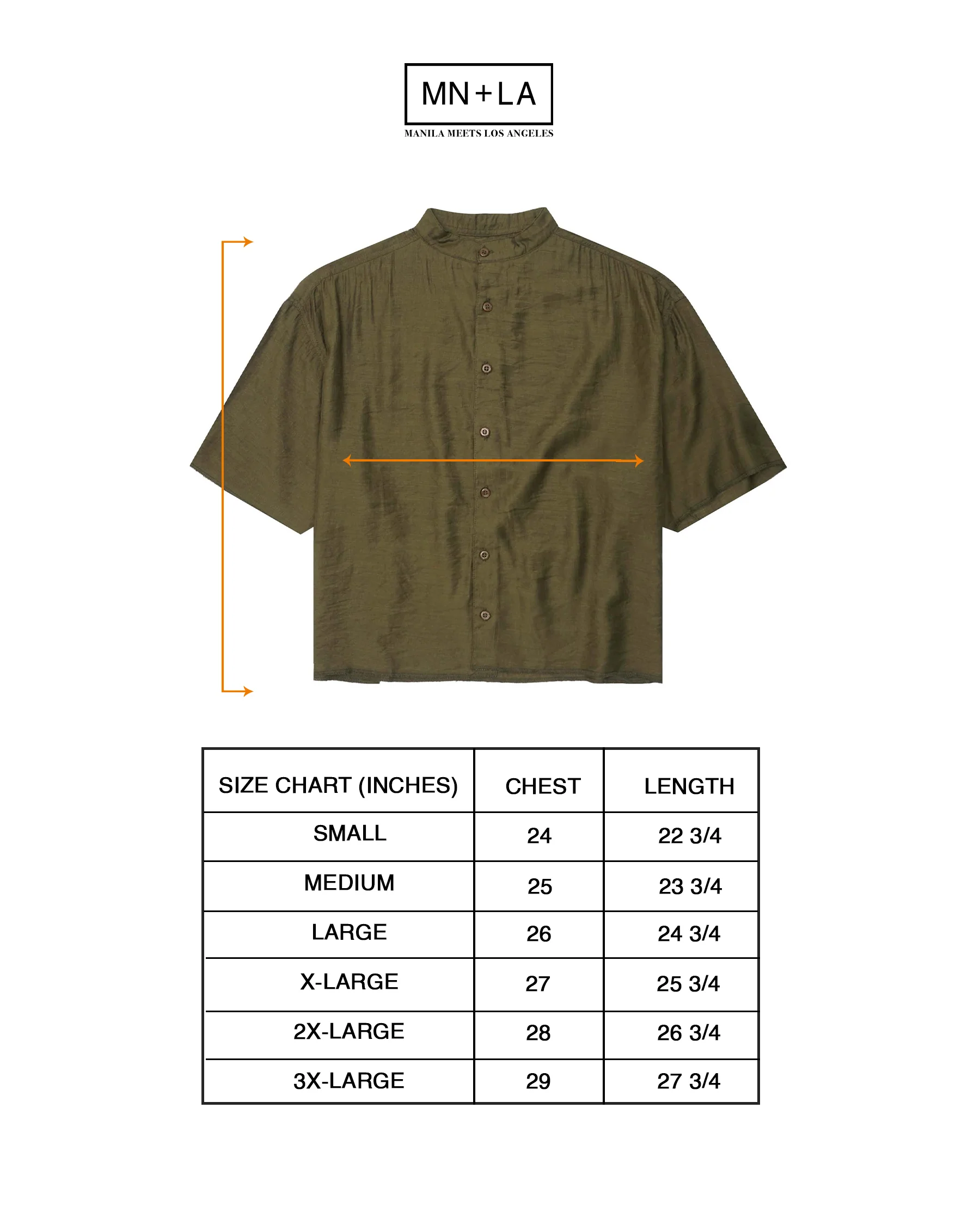 MANDARIN S/S SHIRT IN OLIVE - Image 4