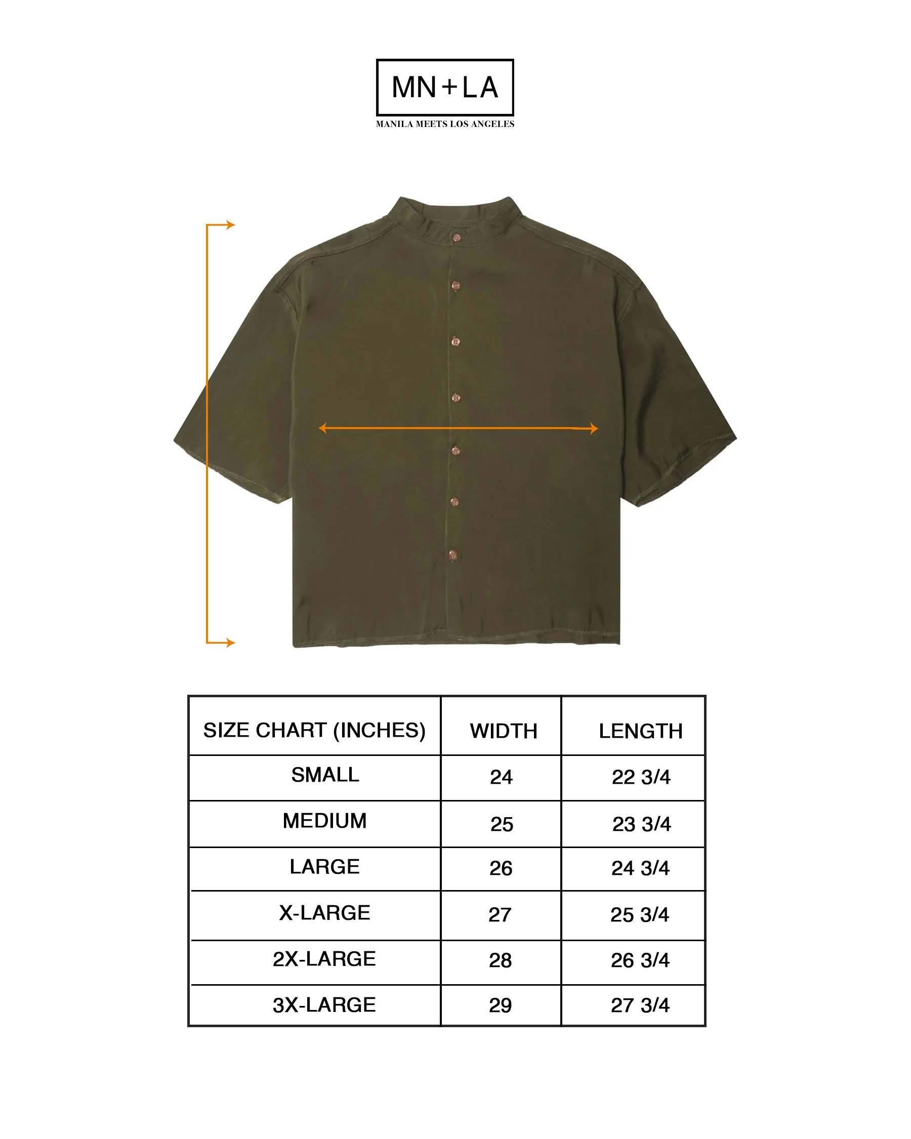MANDARIN S/S SHIRT IN OLIVE DRAB - Image 4
