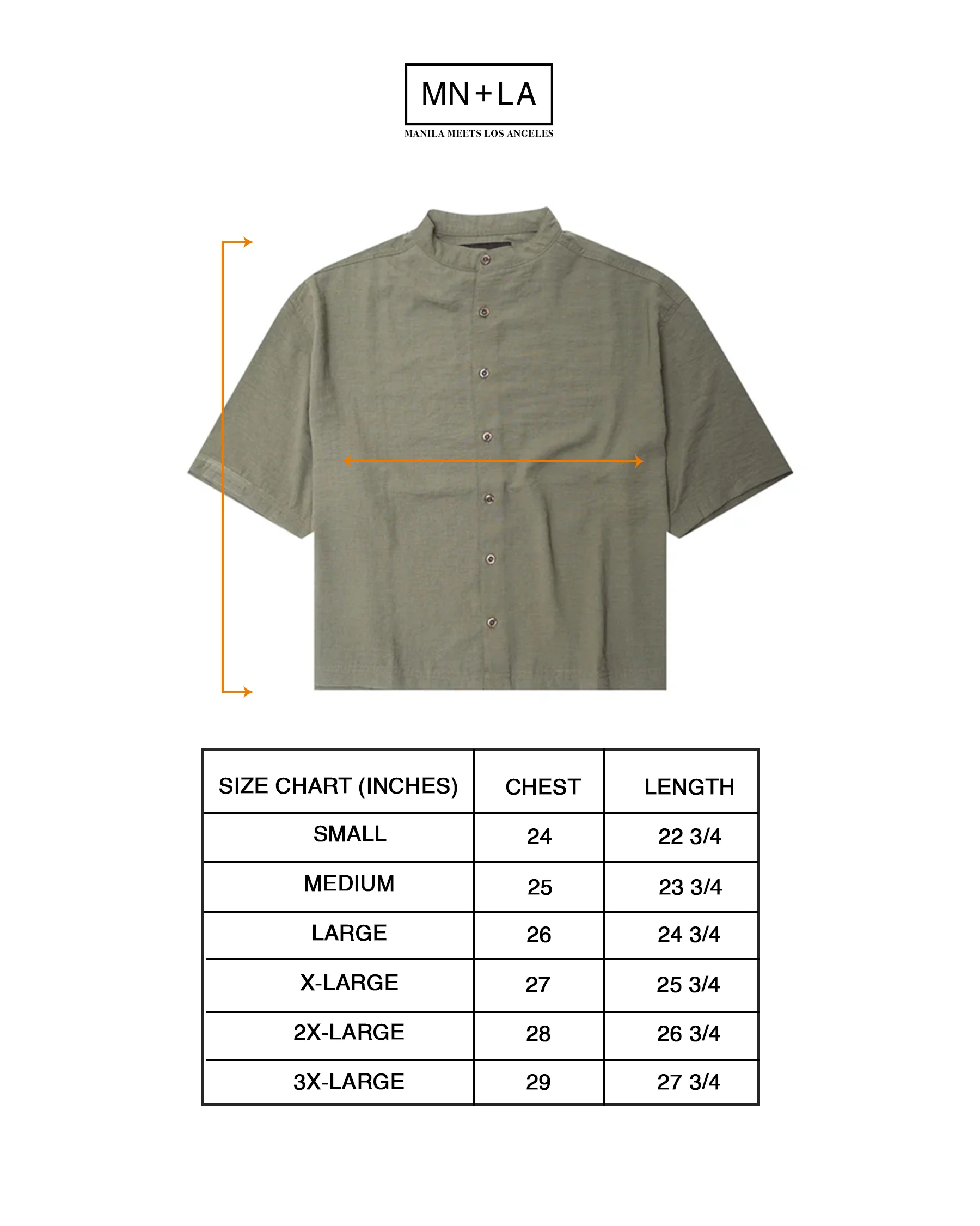 MANDARIN S/S SHIRT IN SAGE - Image 4