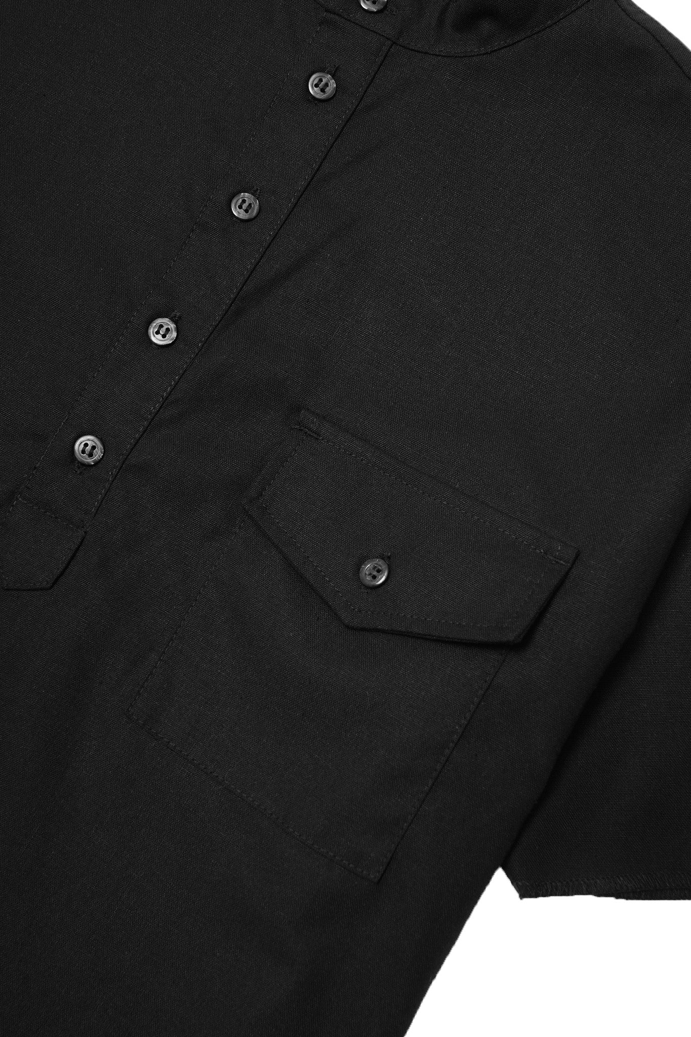 MANDARIN SHIRT IN ANTHRACITE - Image 5