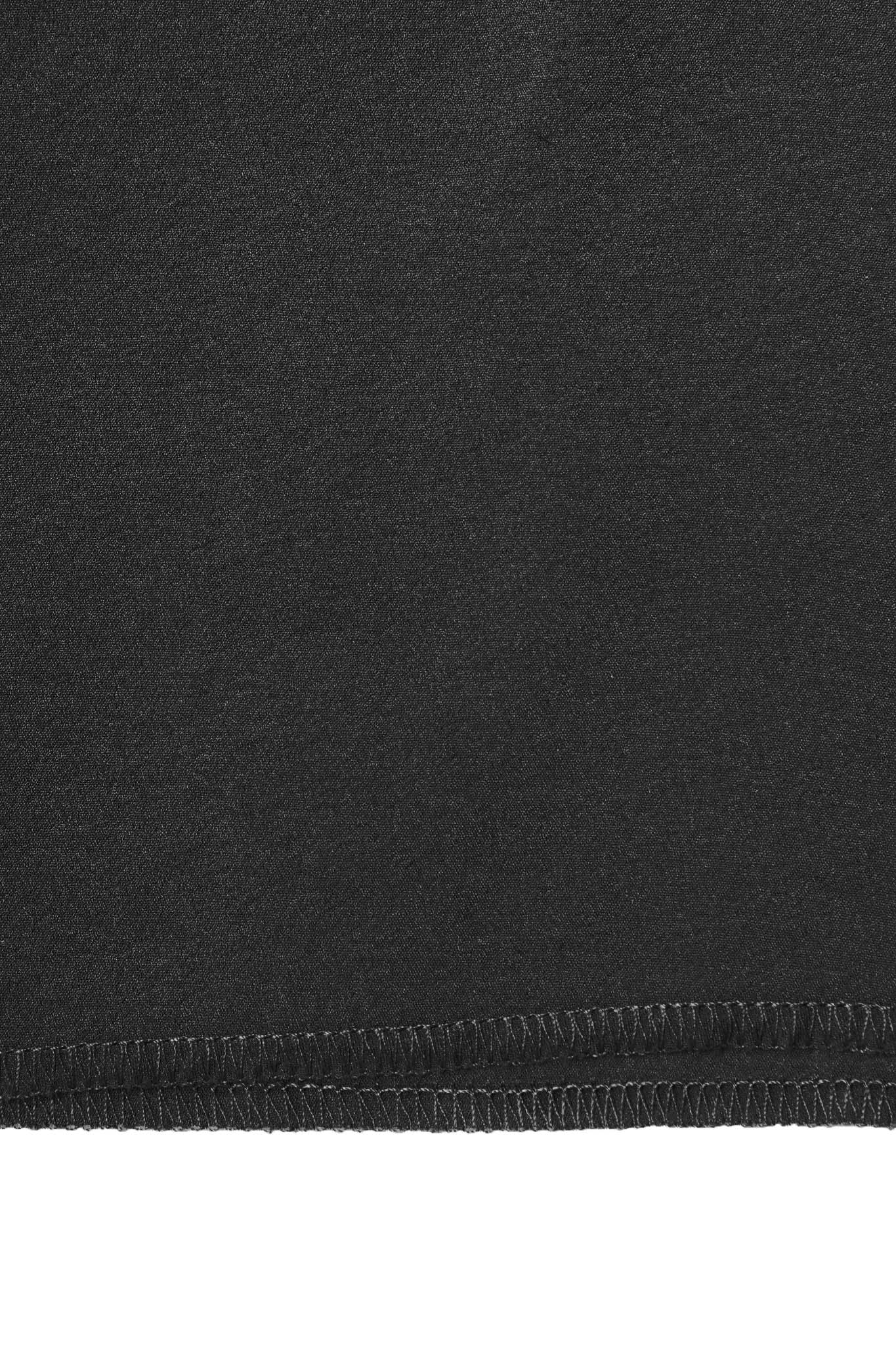 MANDARIN SHIRT IN NOIR - Image 8