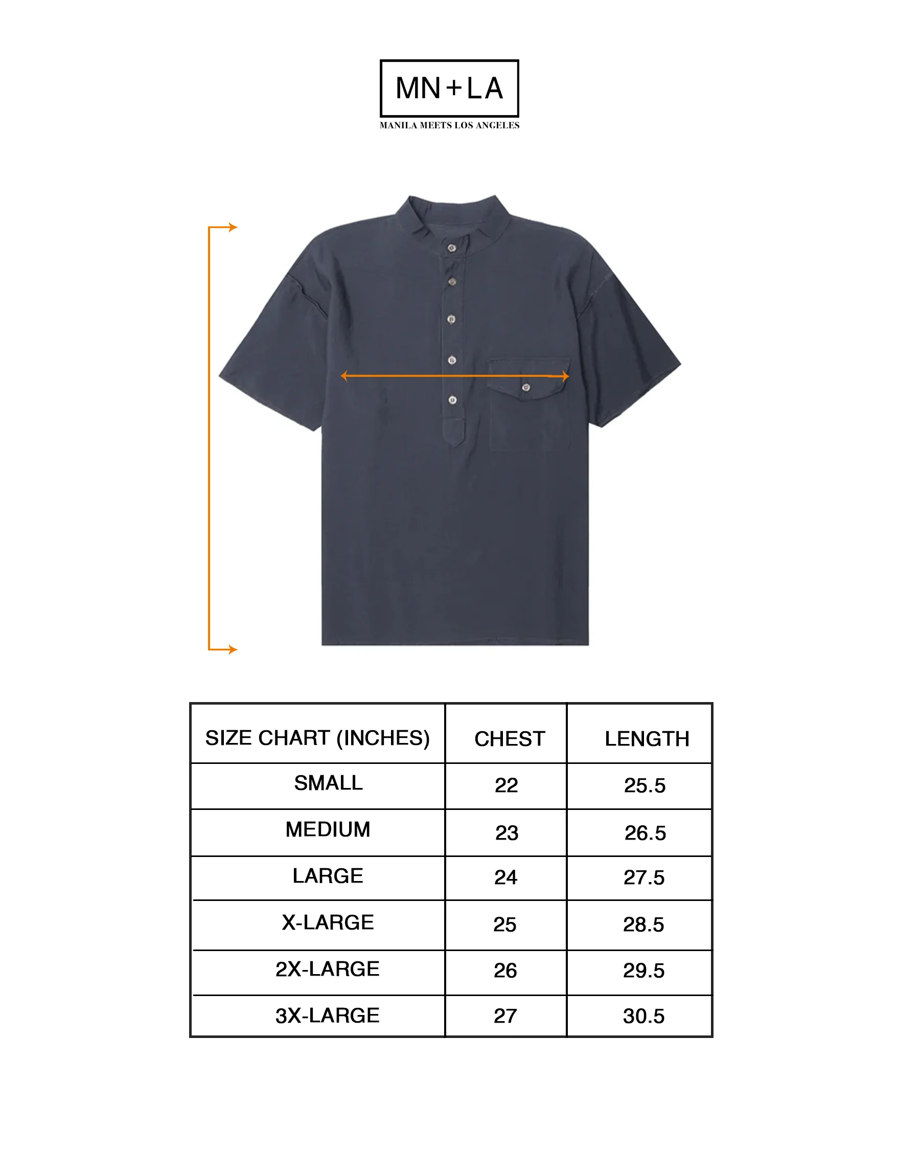 MANDARIN SHIRT IN SLATE - Image 4