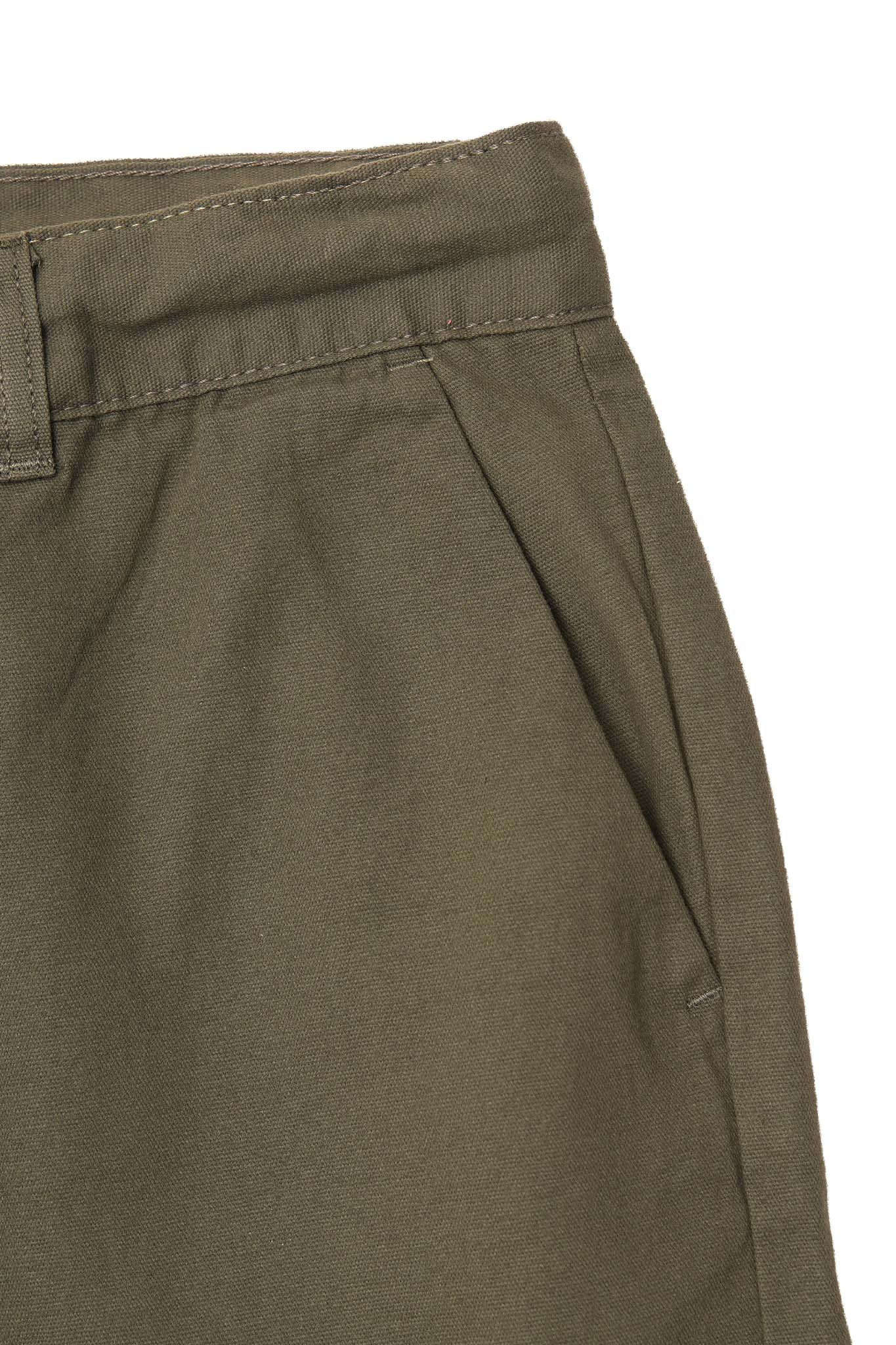 MANDARIN SHORTS IN OLIVE - Image 5