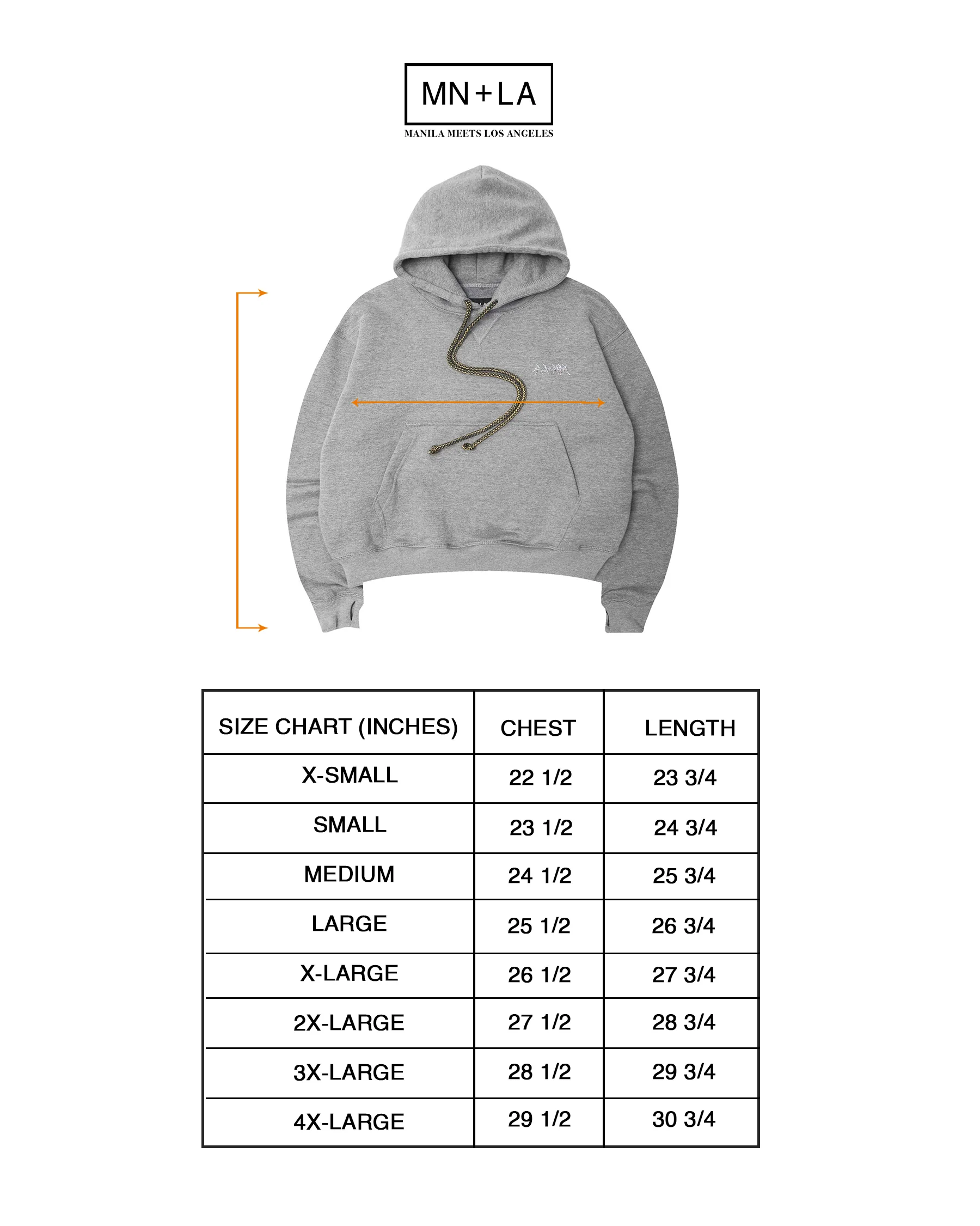 "MERCURIAL" HOODIE IN HEATHER GREY - Image 4