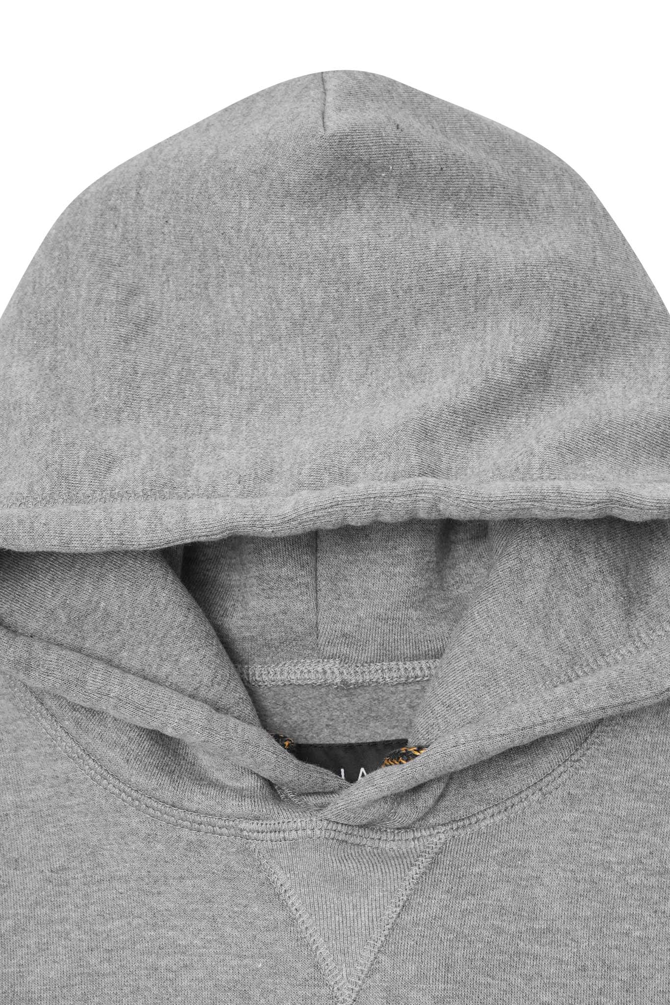 "MERCURIAL" HOODIE IN HEATHER GREY - Image 5