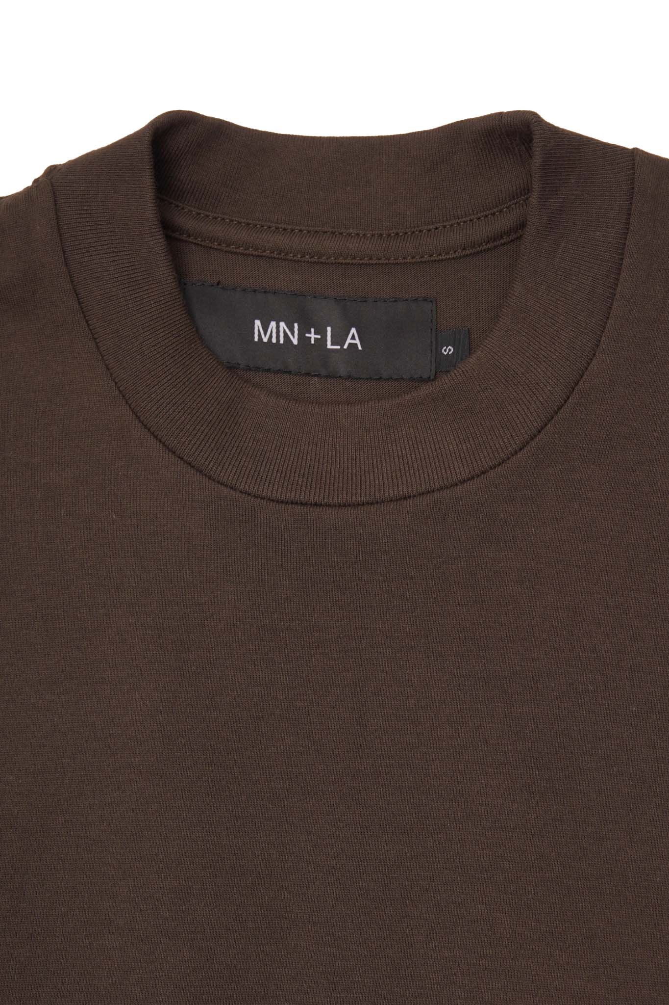 "MERCURIAL" ULTRA HEAVY TEE IN WOOD - Image 3