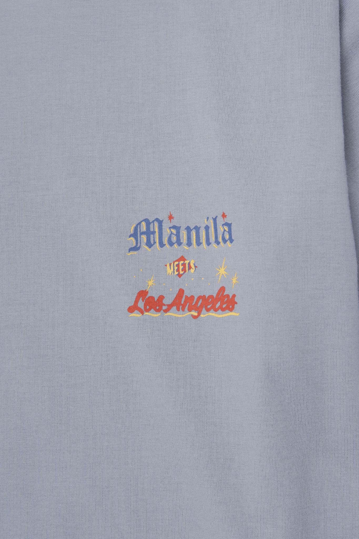 "MIDNIGHT MAGIC" TEE IN GLACIER - Image 6