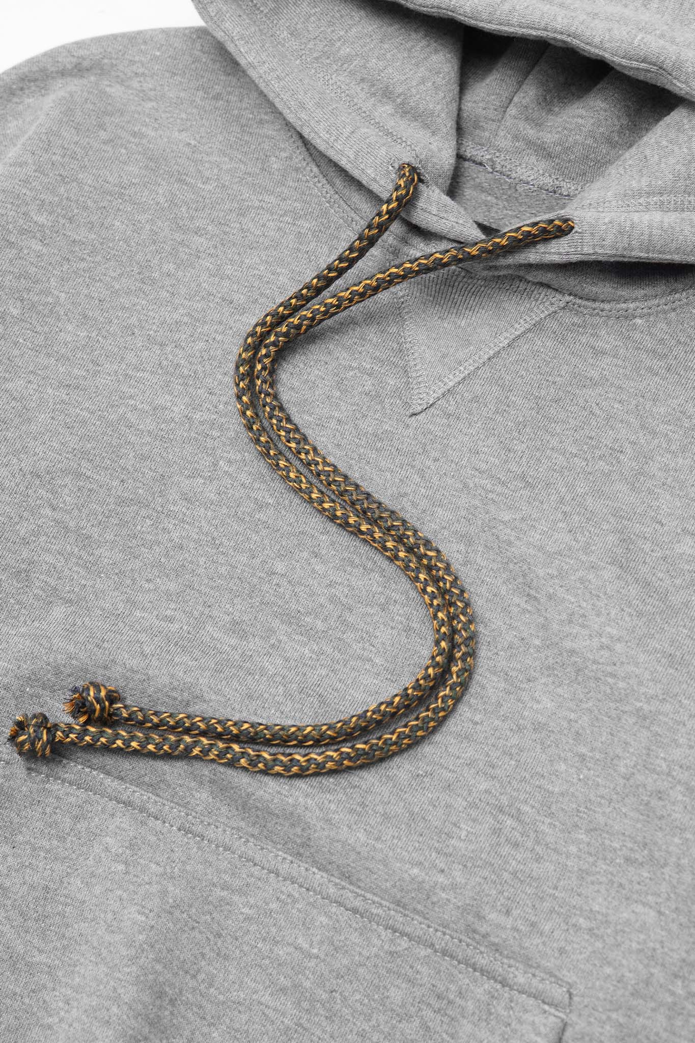 MILITIA HOODIE IN HEATHER GREY - Image 3