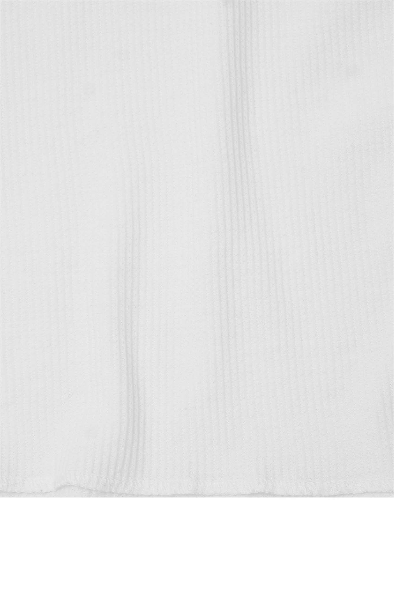 MILITIA LONGSLEEVE WAFFLE TEE V3 IN WHITE - Image 7
