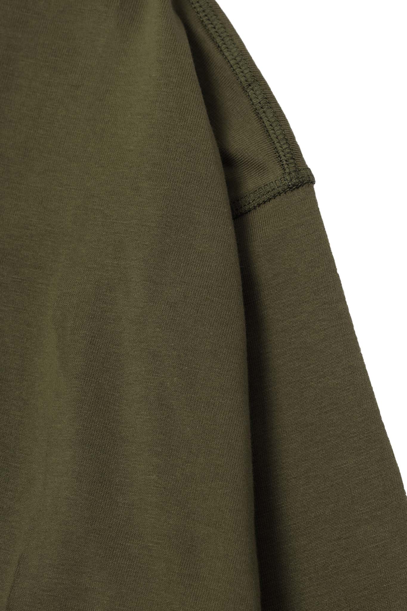MILITIA SWEATSHIRT IN OLIVE DRAB - Image 5