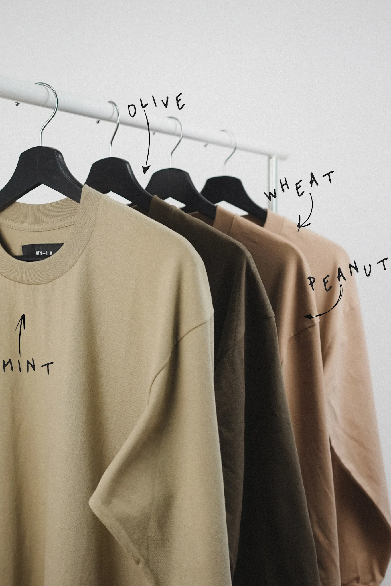 LONGSLEEVE TEE IN DARK MINT - Image 3